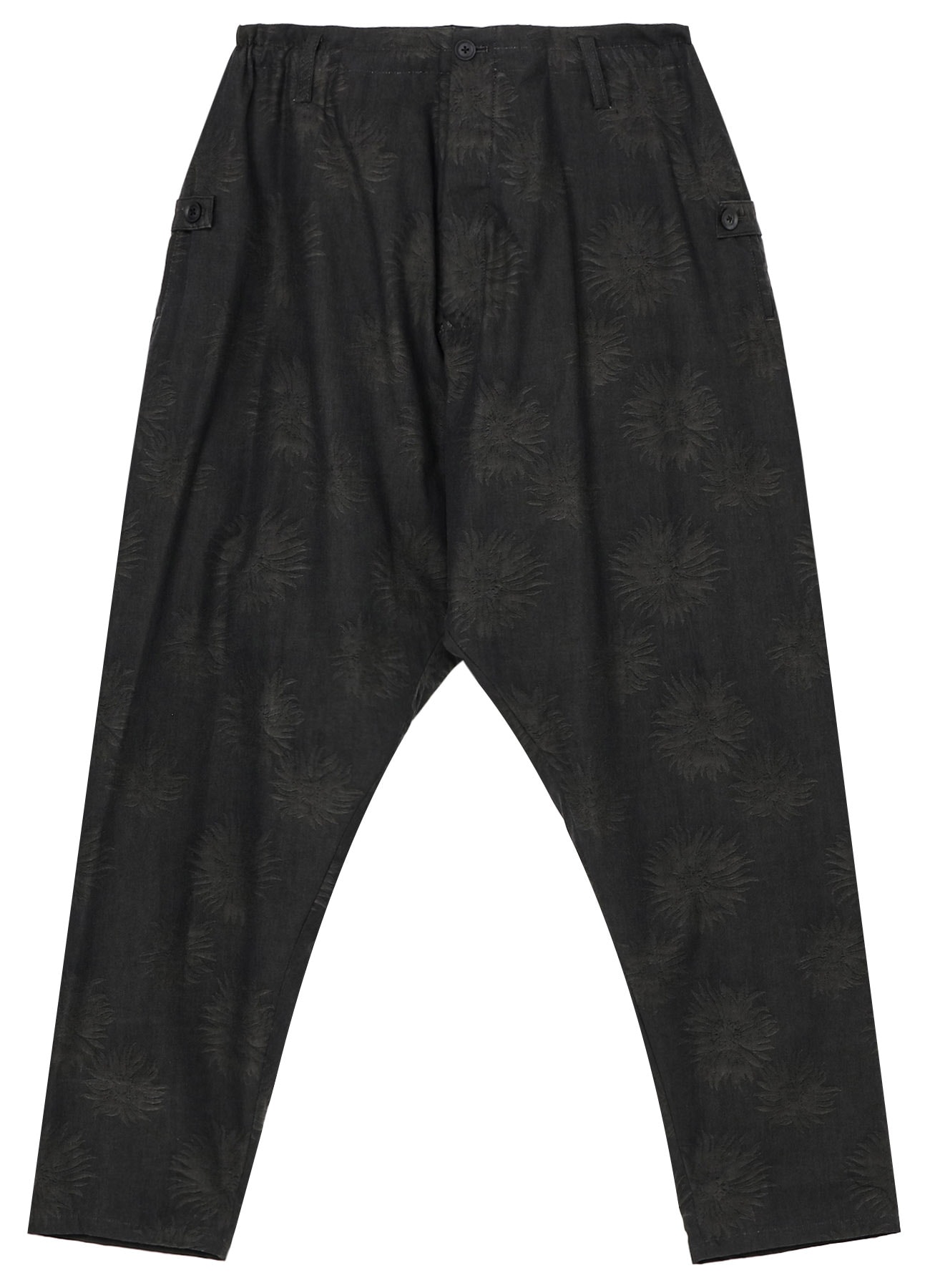 DUNGAREE JQ BLACK SLIM SAROUEL PANTS