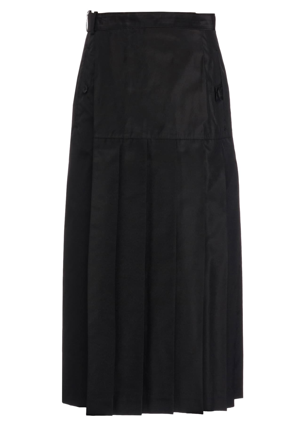 S/Pe TAFFETA PLEATS SKIRT