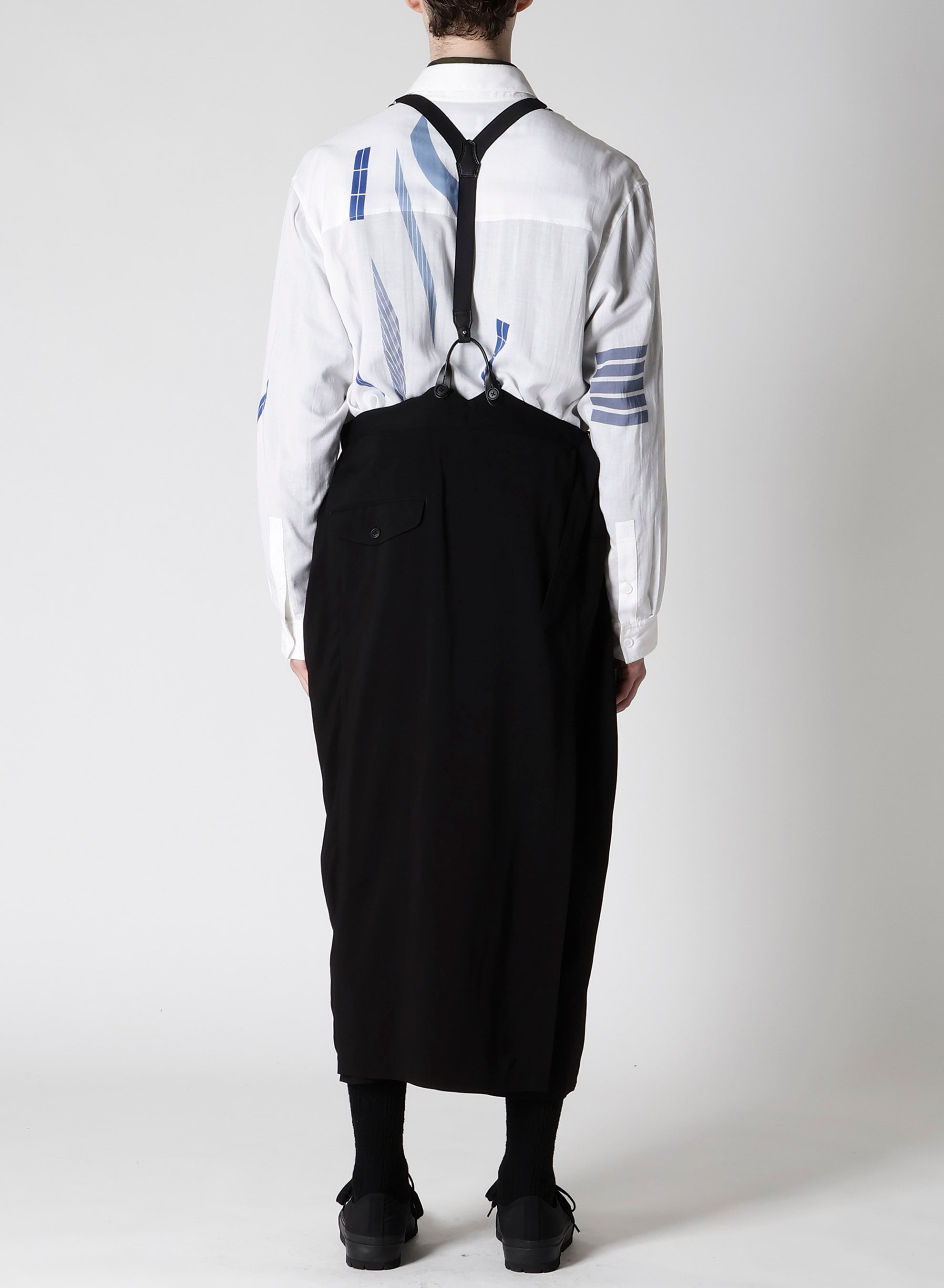 Cu/Ry/S GABARDINE PEG TOP SKIRT