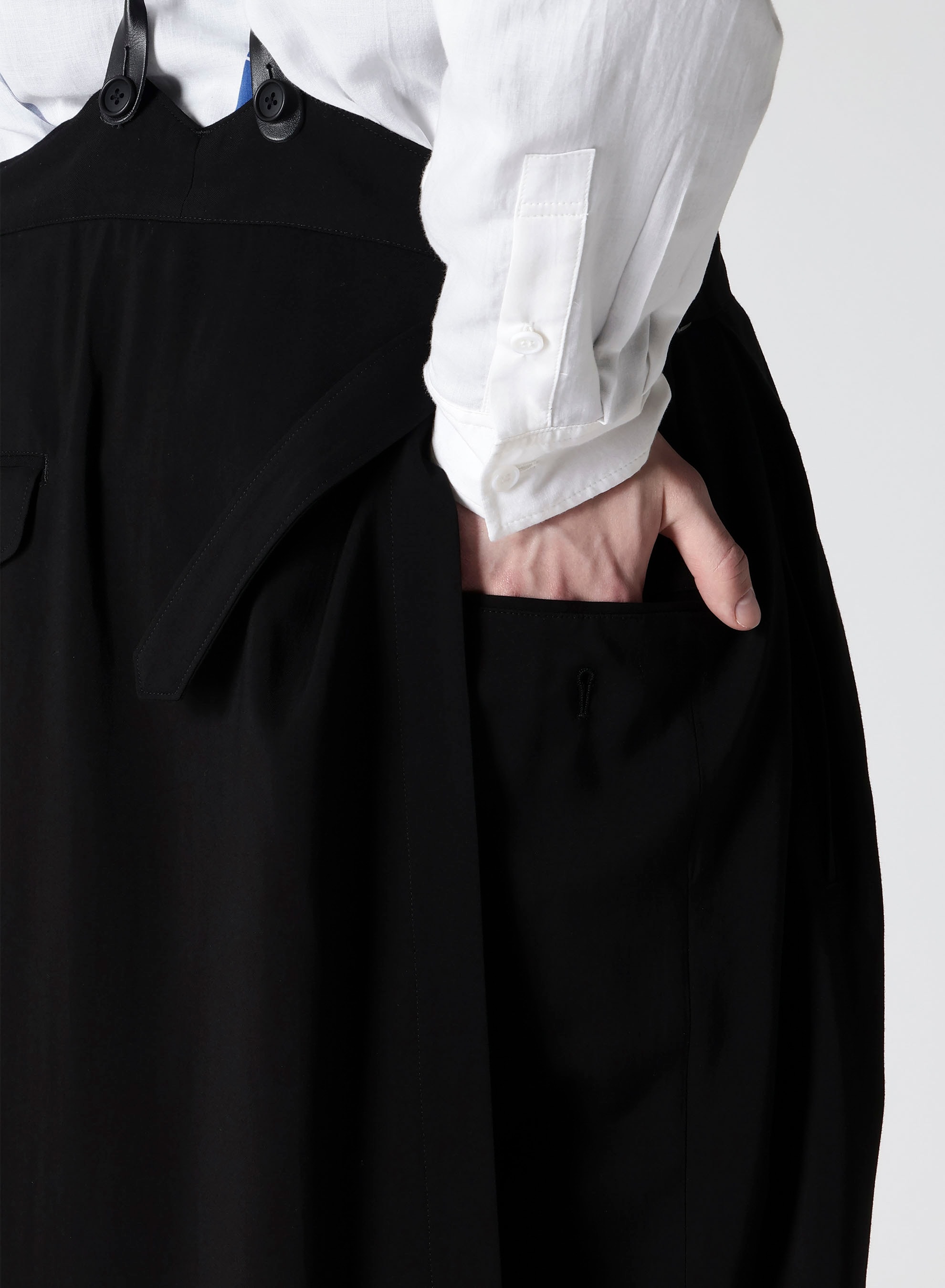 Cu/Ry/S GABARDINE PEG TOP SKIRT