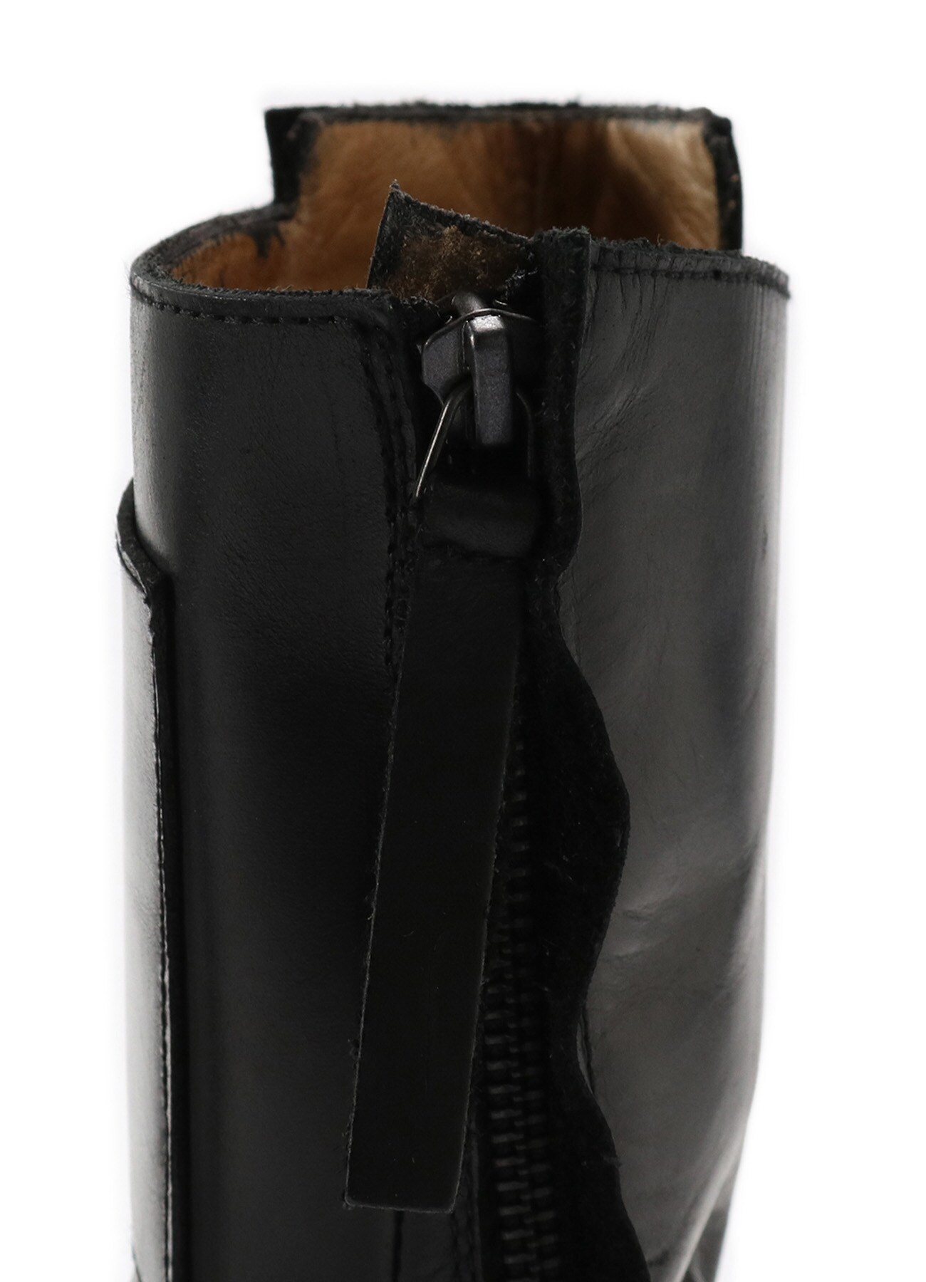 ITALIAN SMOOTH LEATHER MOOK-UP BOOTS