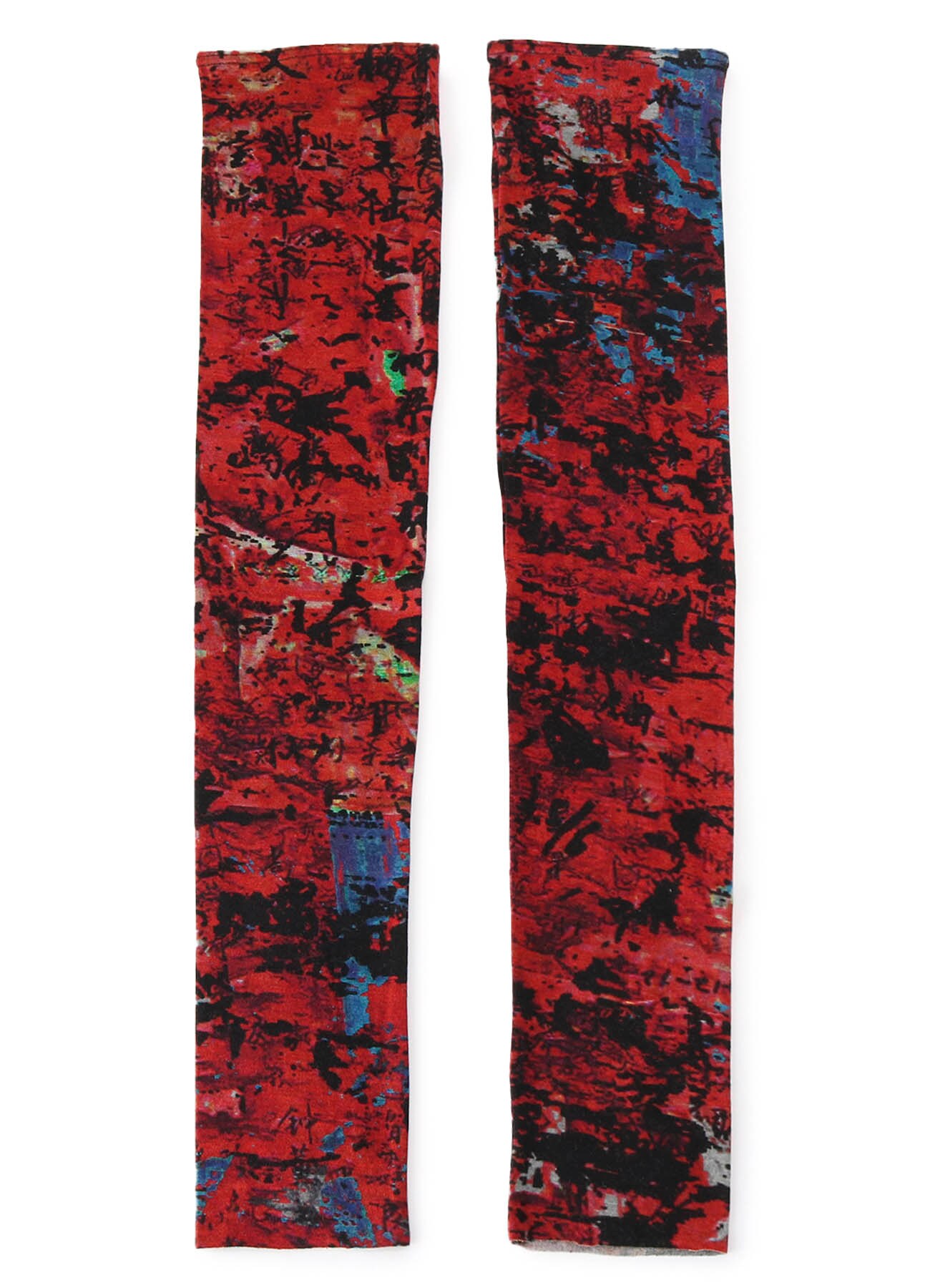 Outlast Bear Tearwear Leg Warmers M Red Black Scandal The Shop Yohji Yamamoto