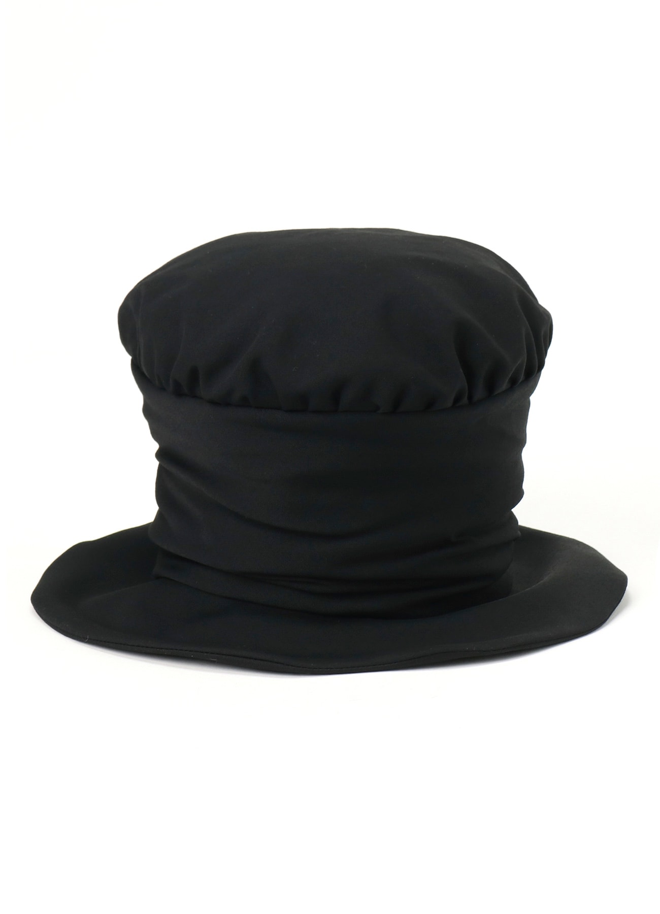 GABARDINE HIGH CROWN HAT(M Black): Yohji Yamamoto POUR HOMME｜THE 