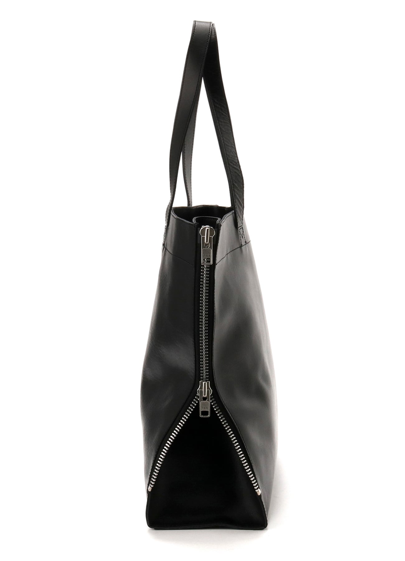 PULL UP LEATHER TOTE BAG
