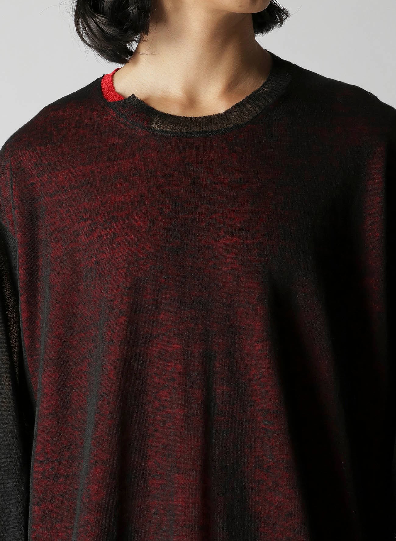 14-GAUGE LAYERED PULLOVER