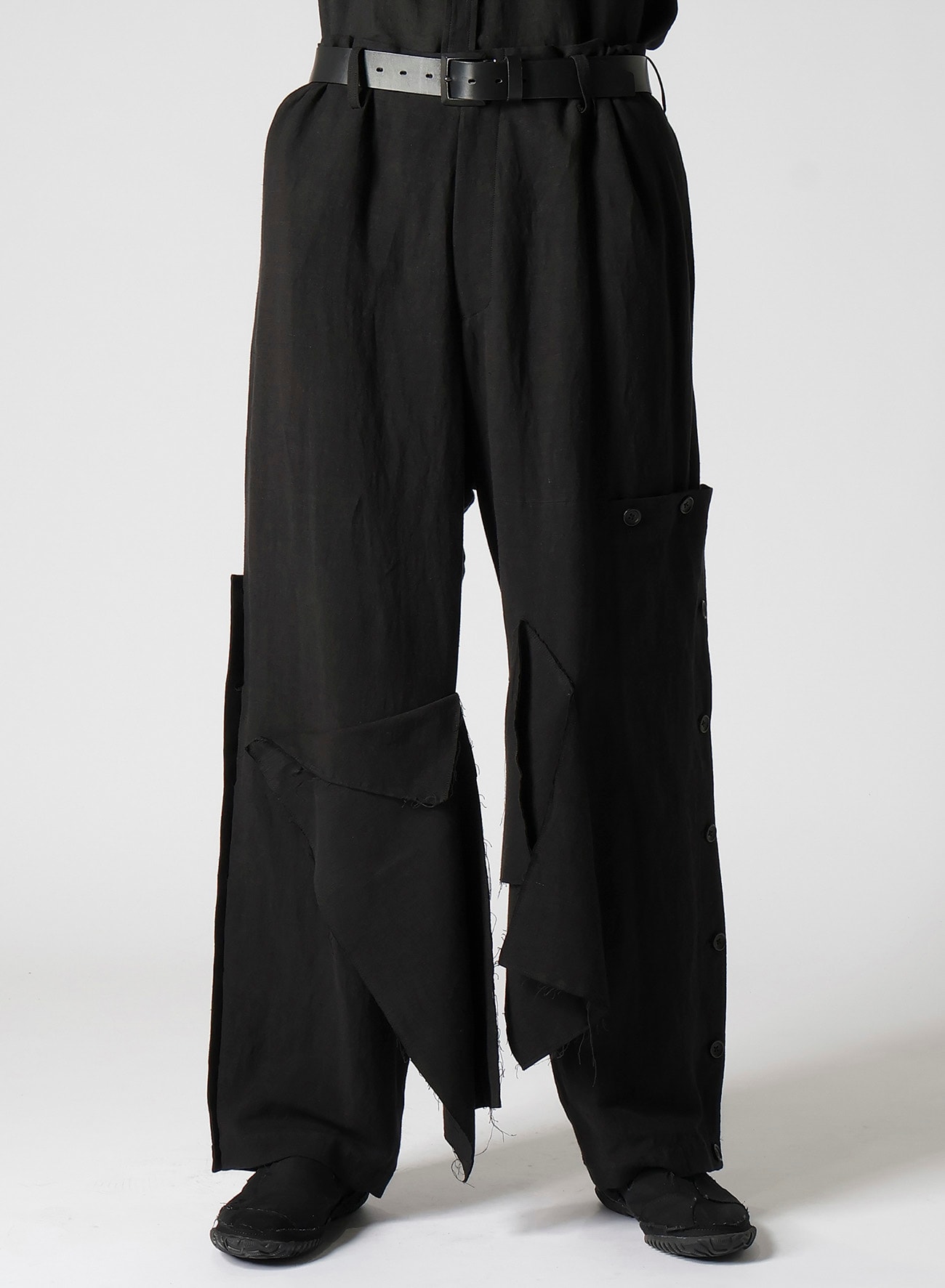 新品 SUMARI 1tuck DENIM Pants black comoli-