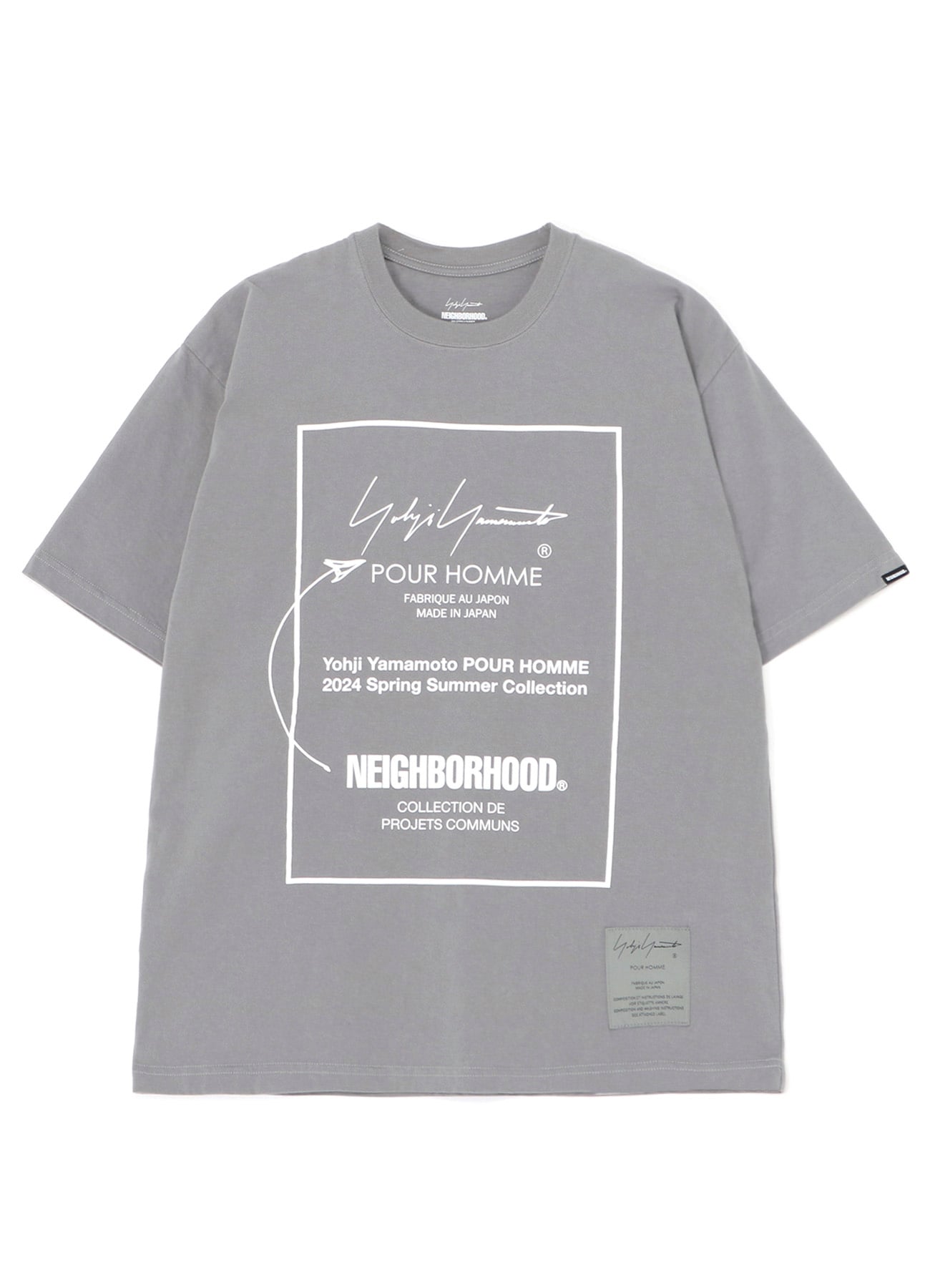 プレミアム Yohji Yamamoto X NEIGHBORHOOD ロングスリーブTシャツ