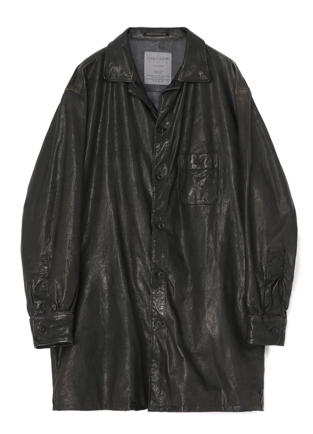 Mens Calypso Bomber Leather Jacket – FAD