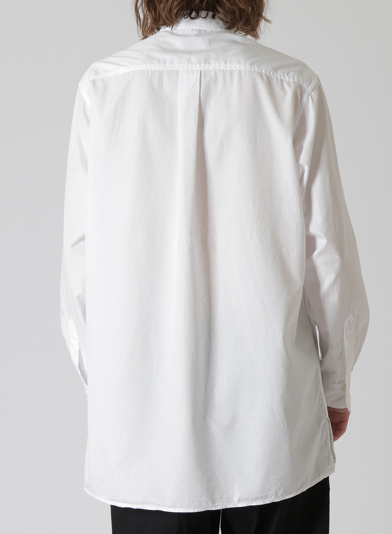 CLASSIC COTTON BROADCLOTH SHIRT(S White): Yohji Yamamoto POUR