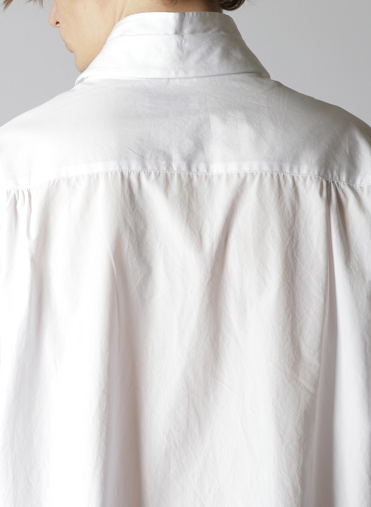 100/2 BROAD A-SPARE COLLAR B W/ SLEEVE BEST(S White): Yohji