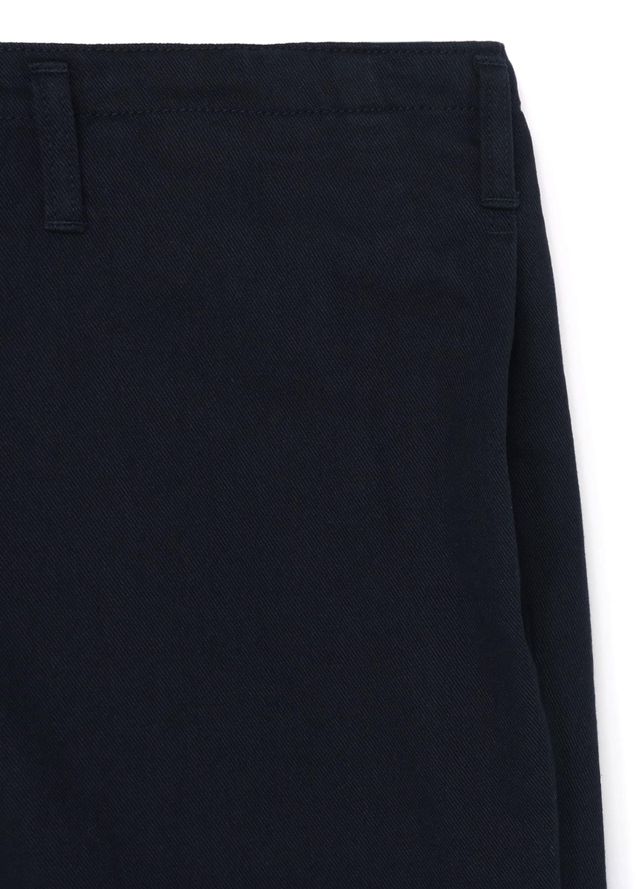 B.S KATSURAGI A-SIDE TUCK P(S Navy): Yohji Yamamoto POUR HOMME