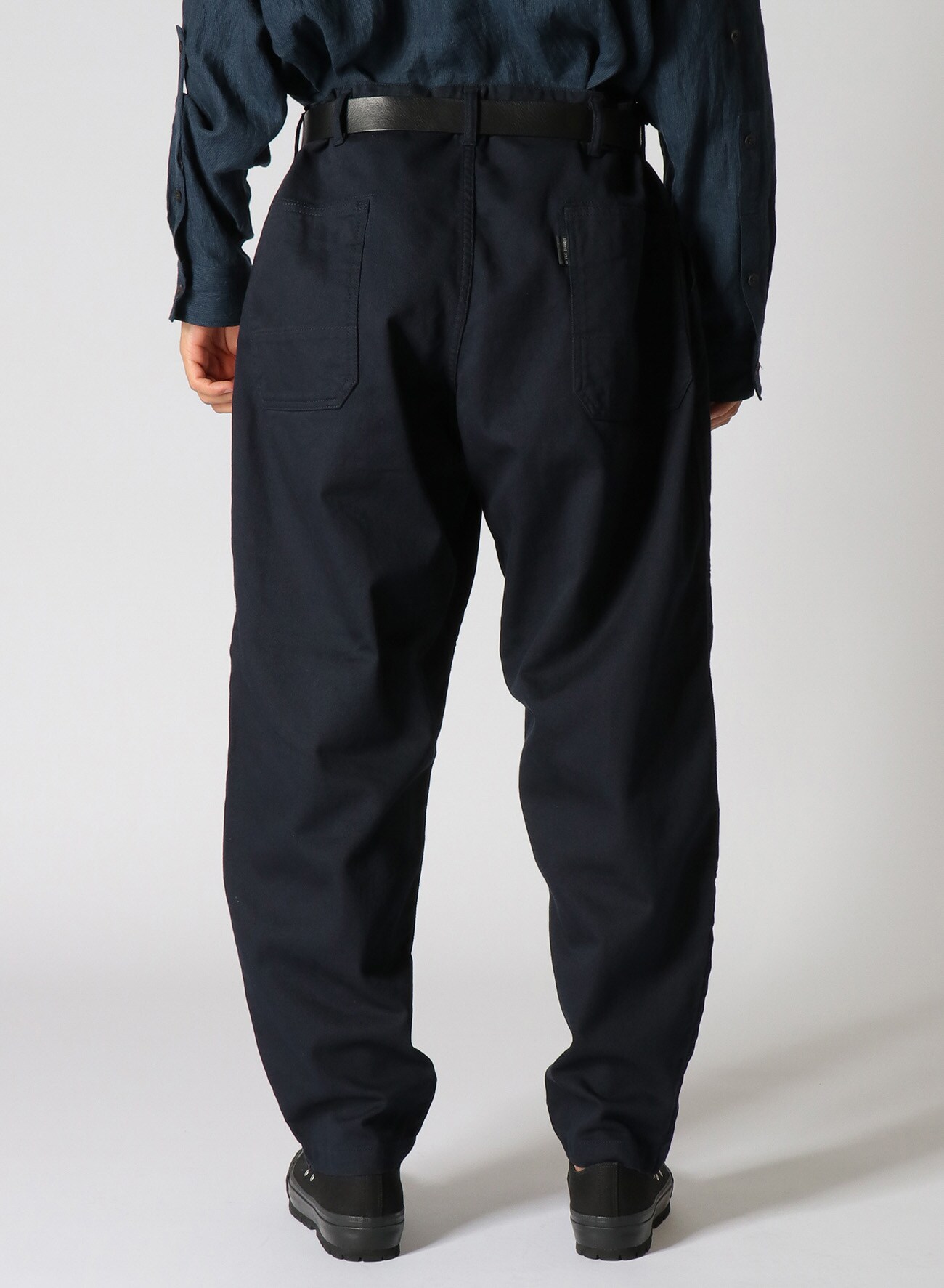 B.S KATSURAGI Y-BAKER PANTS(S Navy): Yohji Yamamoto POUR HOMME