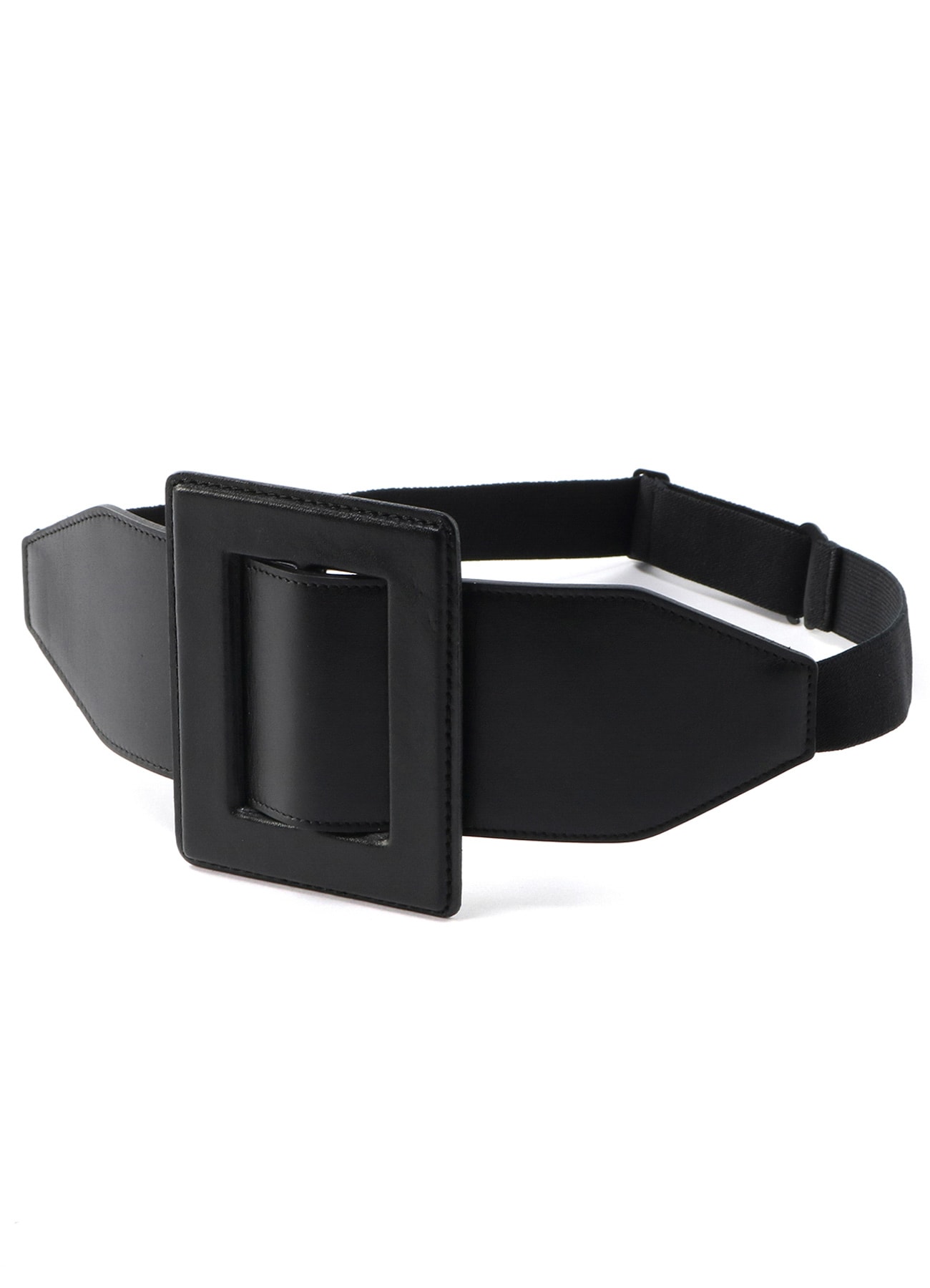 OILED SMOOTH LEATHER BUCKLE BELT