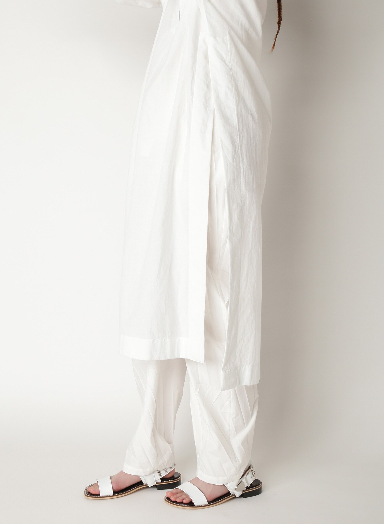 Khadi Long Sleeve Dress