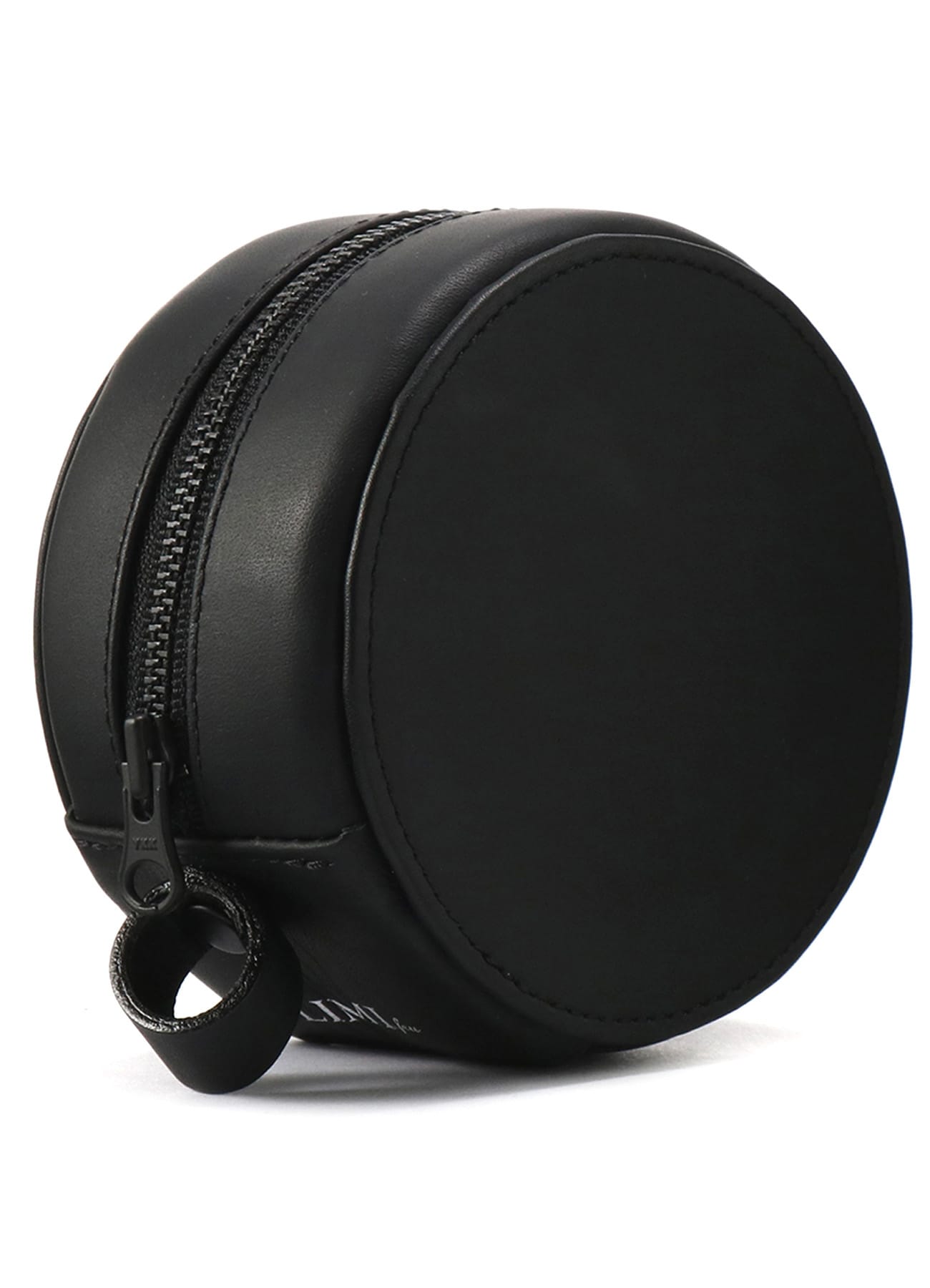 Rubber Touch Leather B Mini Circle Bag