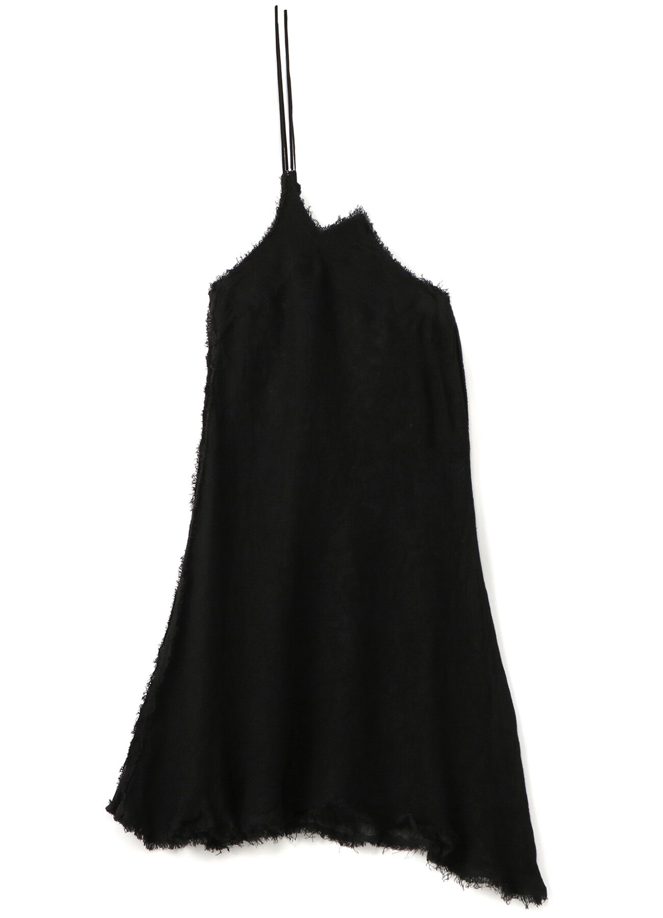 Linen Leno Asymmetry Hanging Skirt