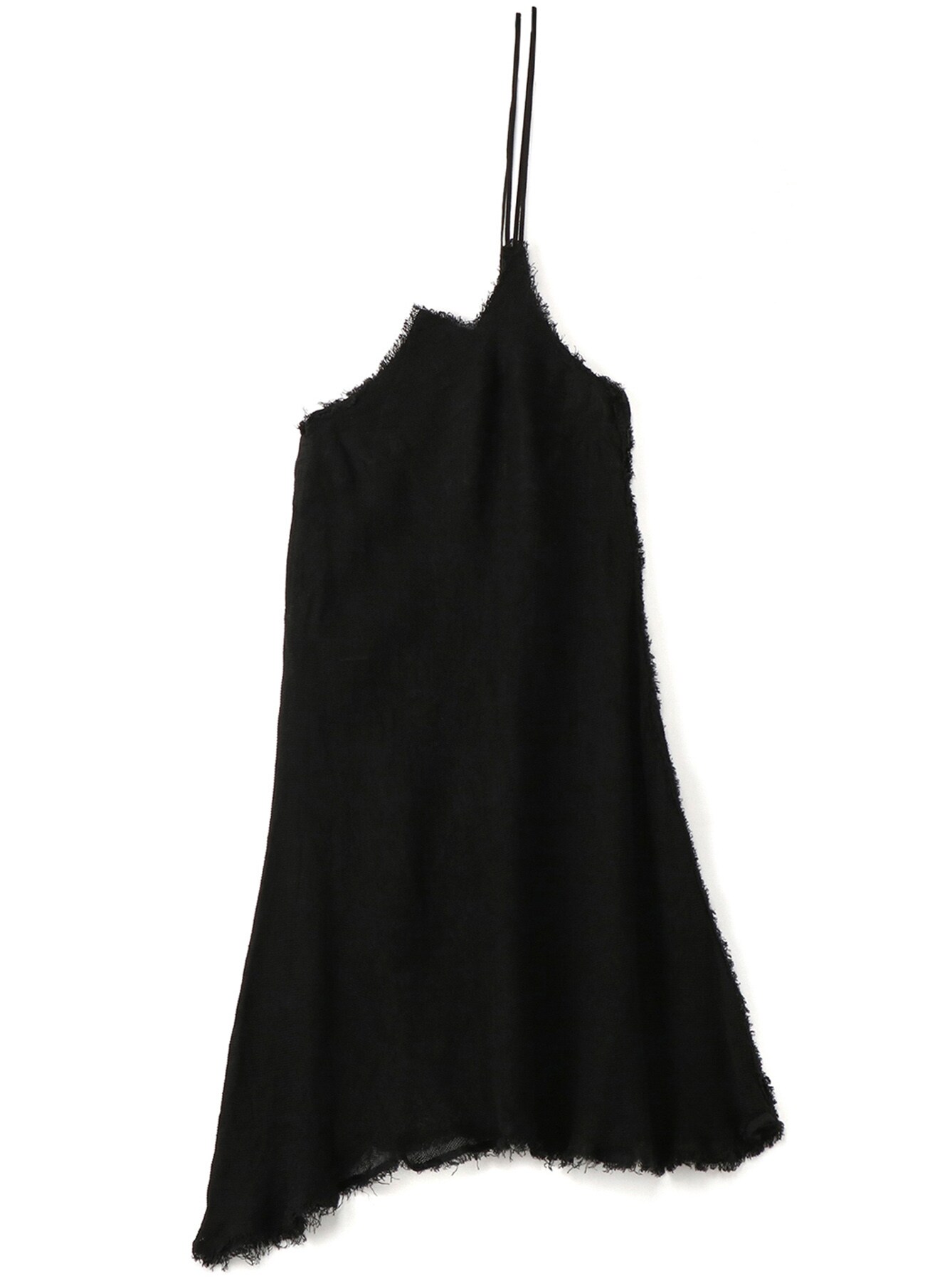 Linen Leno Asymmetry Hanging Skirt
