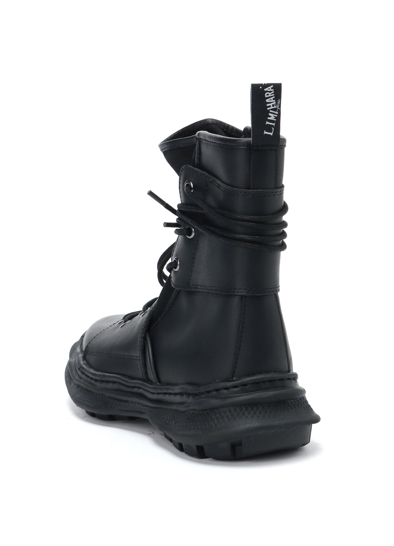 LIMI feuリミフゥPolyester 17Hole Boots-