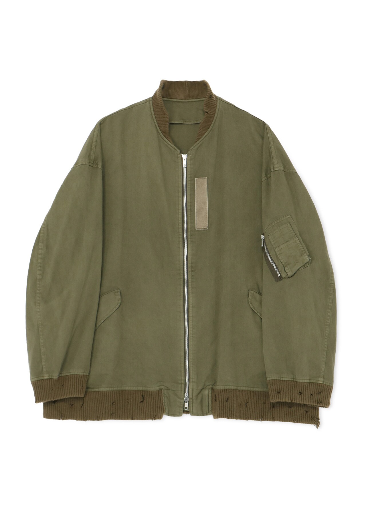 Product Pigment Dyed Drill Layered Blouson