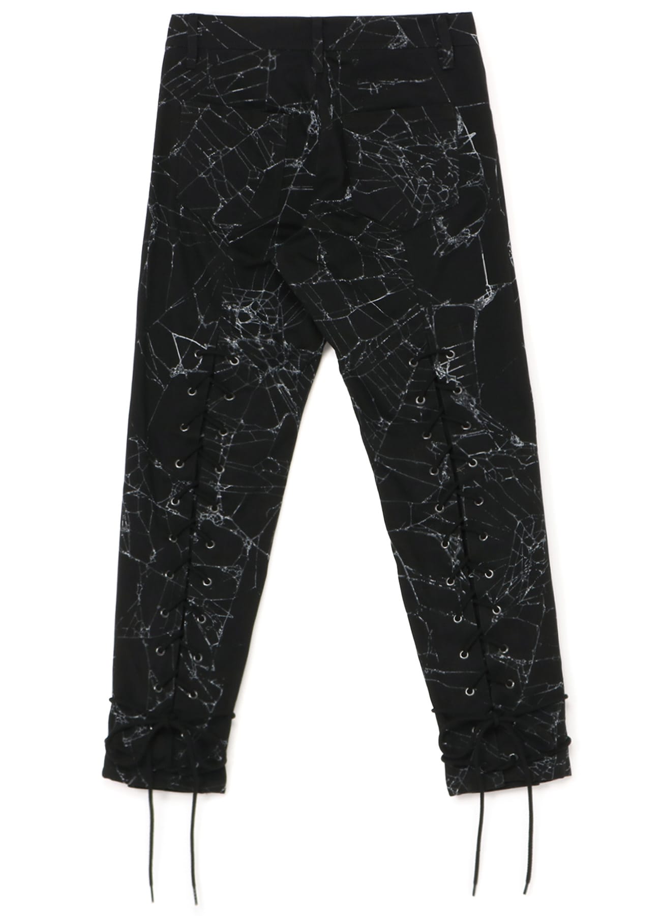 Spider Drill Back Lace Up Pants