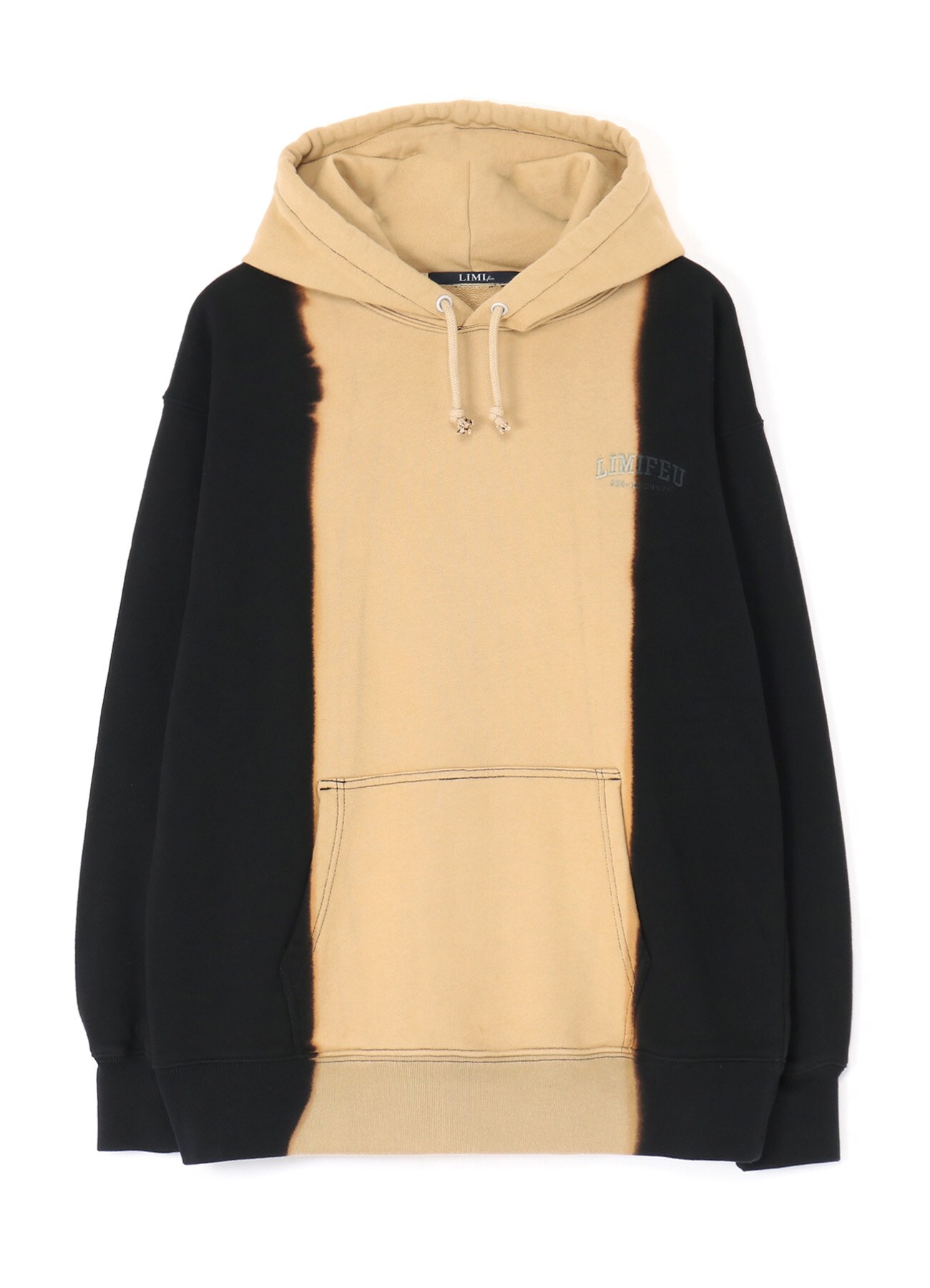 Bleached Fleece Hoodie(S Black): Vintage｜THE SHOP YOHJI YAMAMOTO