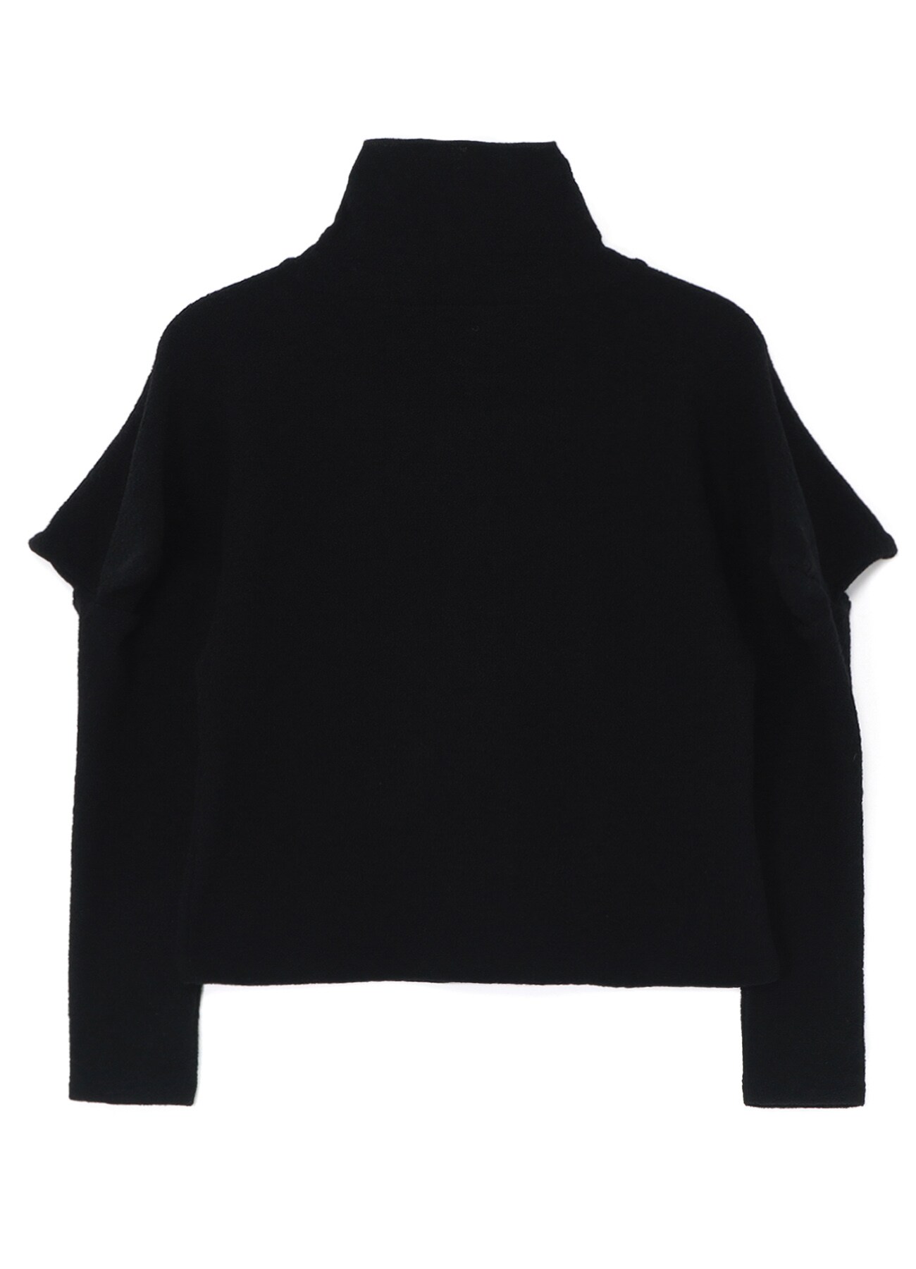 SOFT WOOL PILE TURTLENECK T-SHIRT