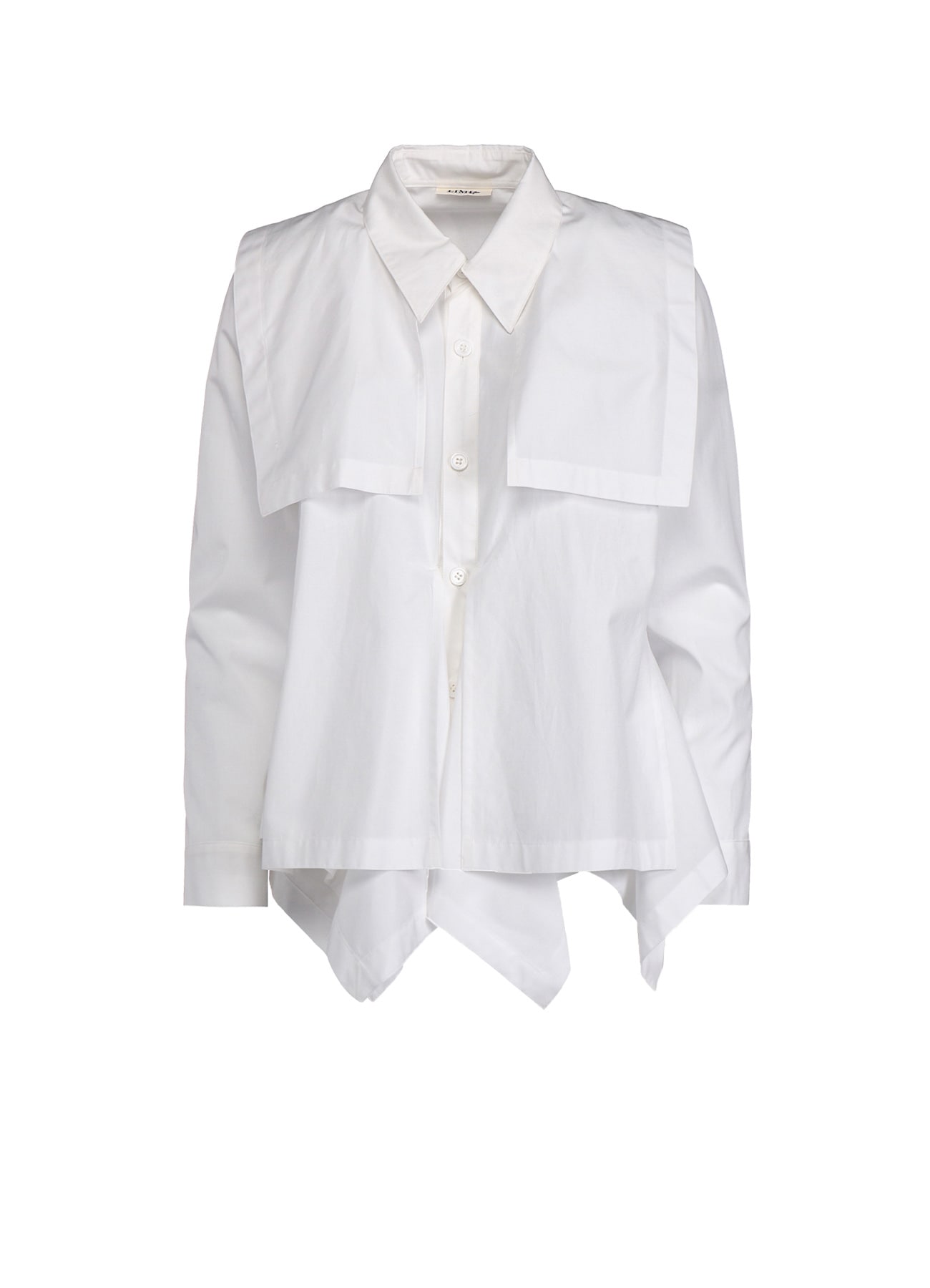 100/2 BROAD COTTON SQUARE HEM LINE SHIRT