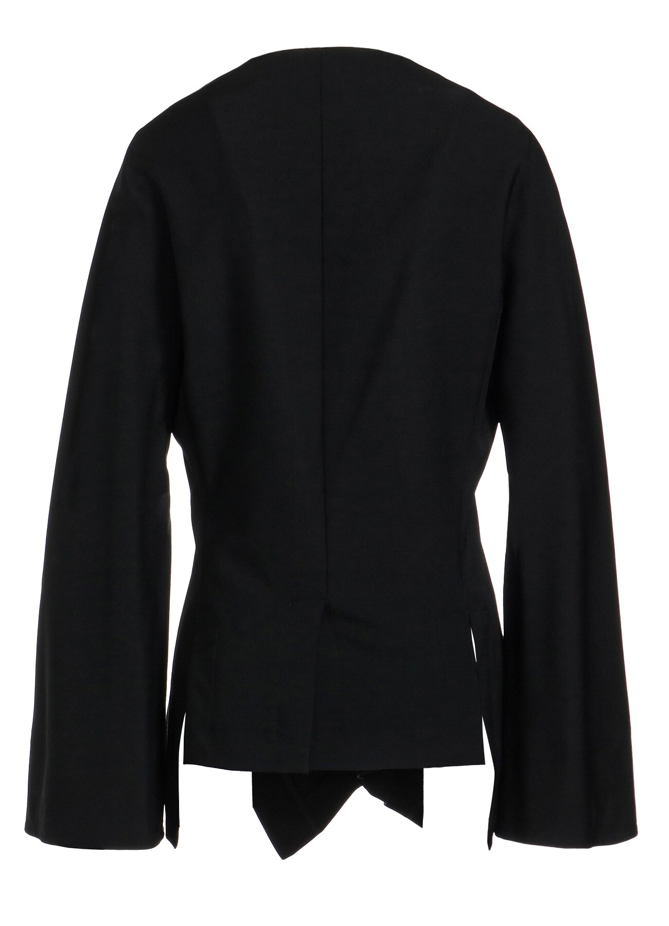 WOOL GABARDINE SLIT JACKET