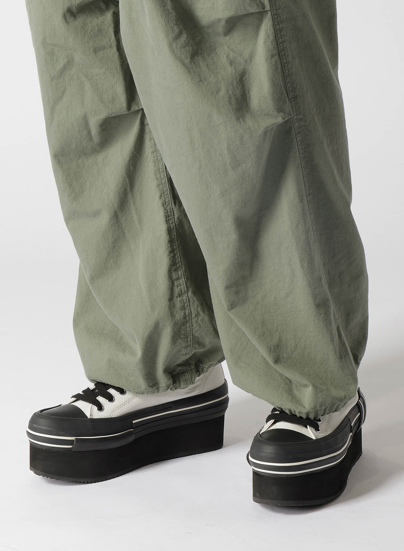 MILITARY TWILL DRAWCORD PANTS