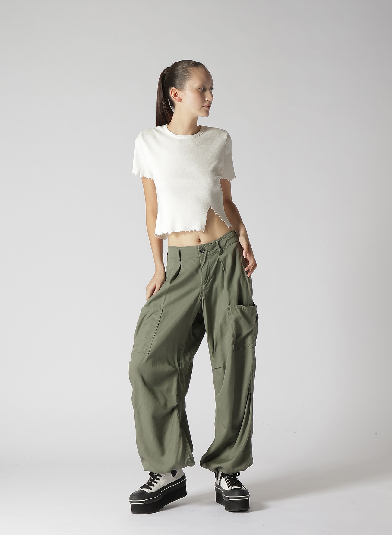 PRODUCT DYED TWILL DRAWCORD PANTS