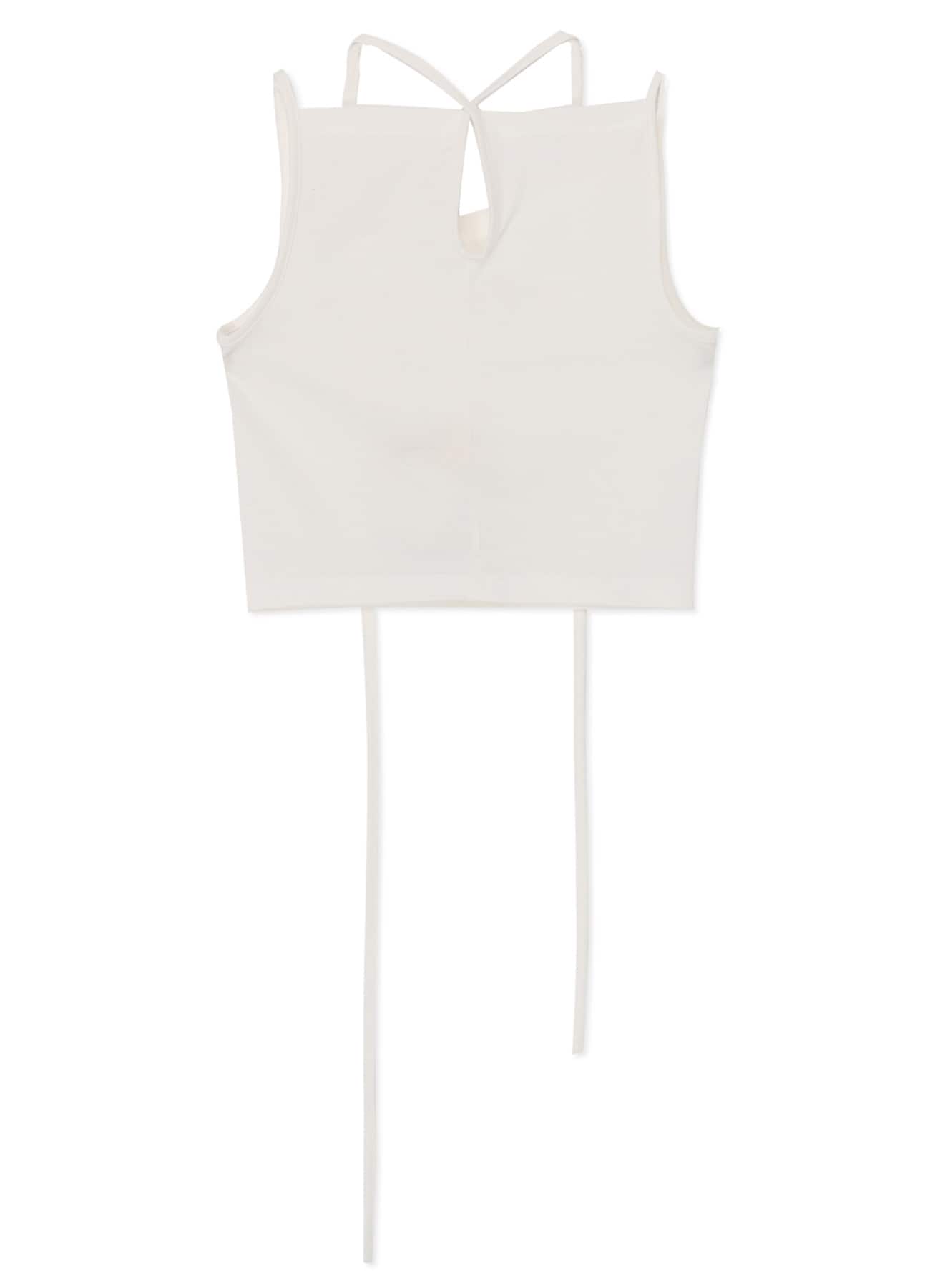 60/2 COTTON JERSEY LONG STRING CAMISOLE(S White): LIMI feu｜THE 