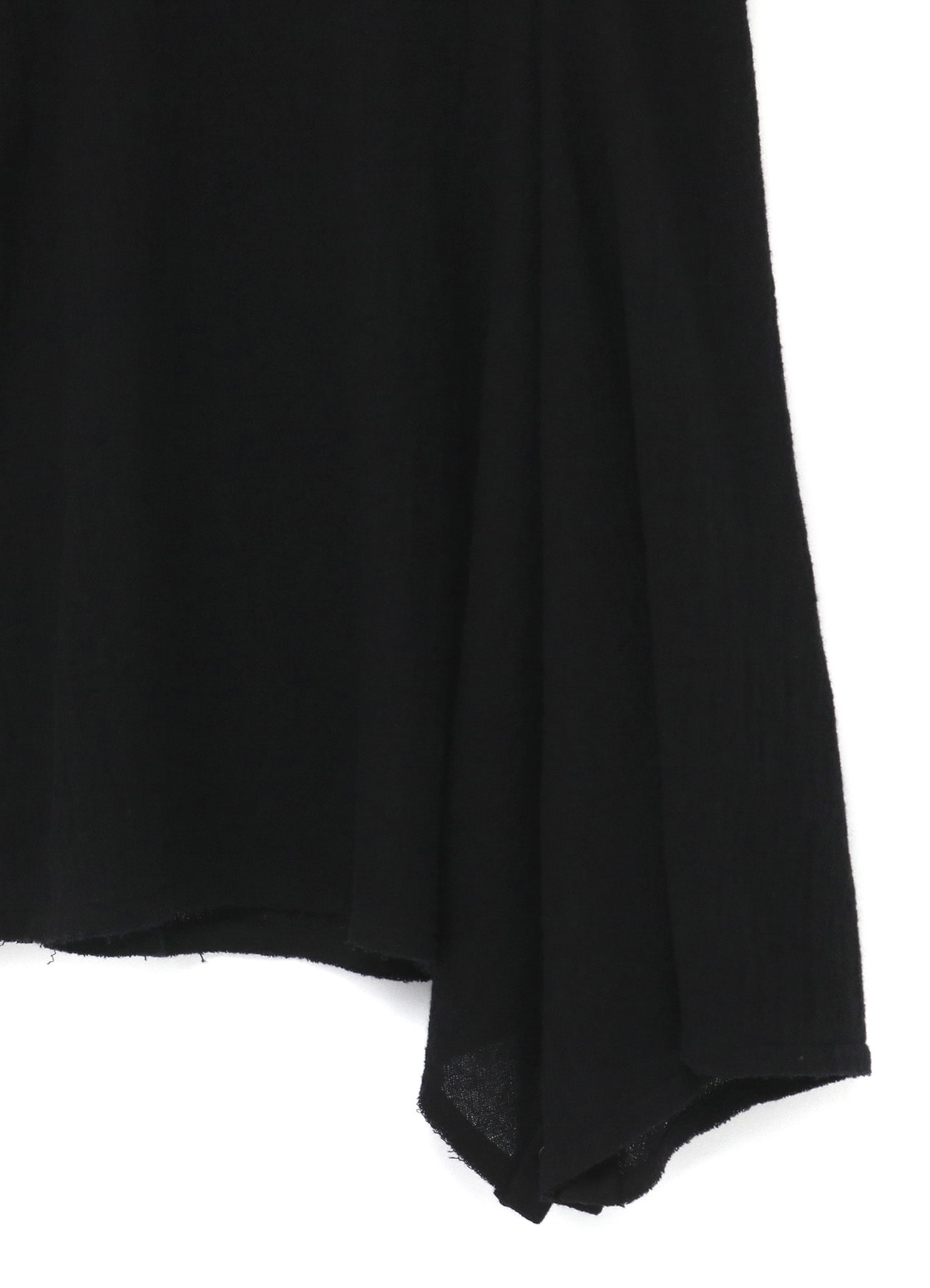 Wool Gauze Side Gathar Skirt
