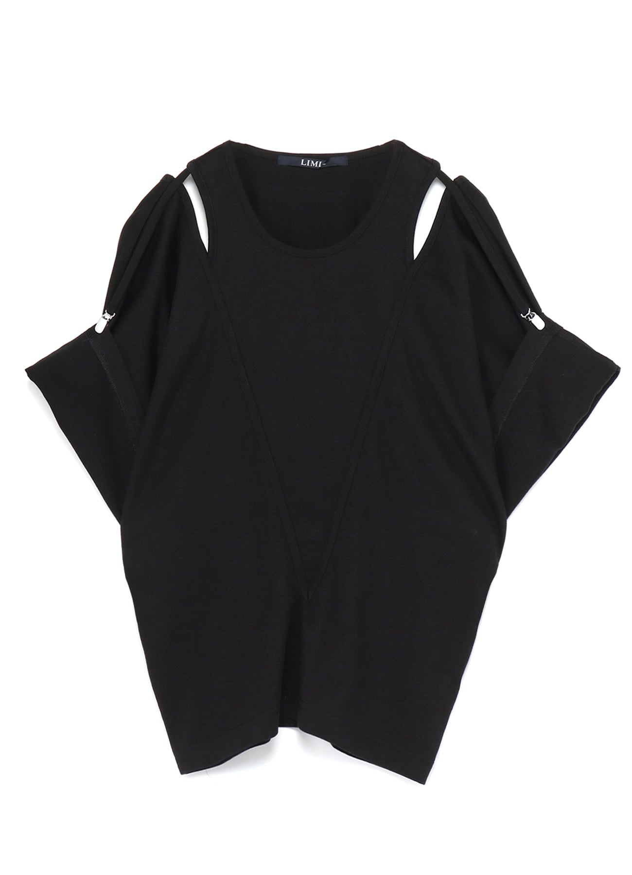 40/2 Cotton Plain stitch Suspender Slit T-shirt