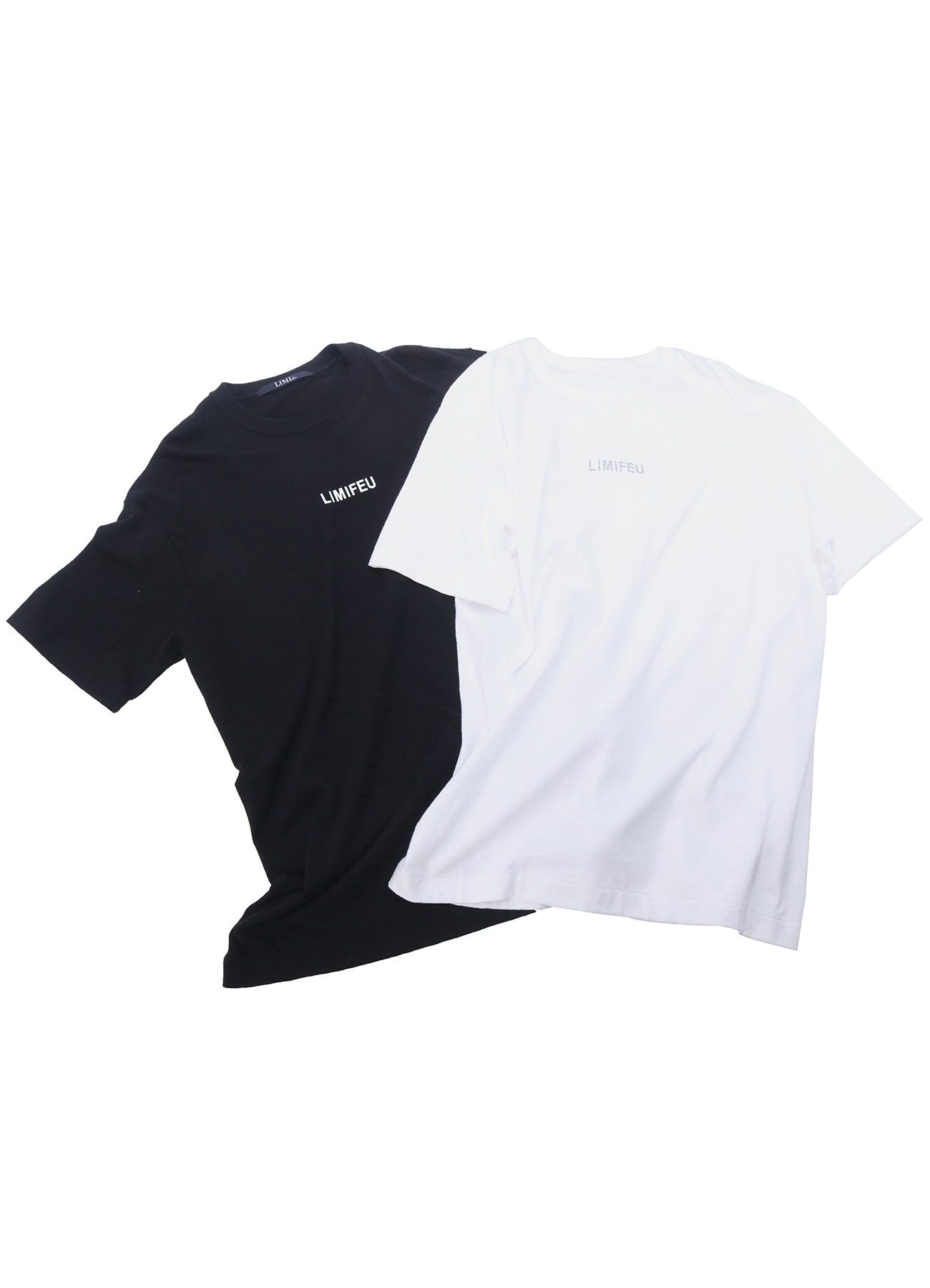 20/-Plain Stitch LIMI FEU Logo Print T-Shirt A
