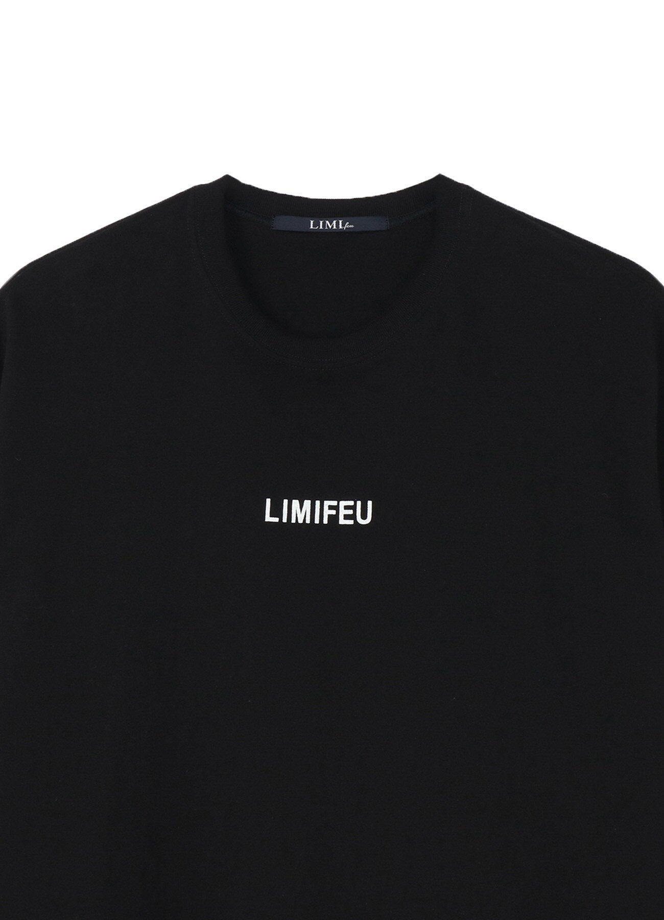 20/-Plain Stitch LIMI FEU Logo Print T-Shirt B
