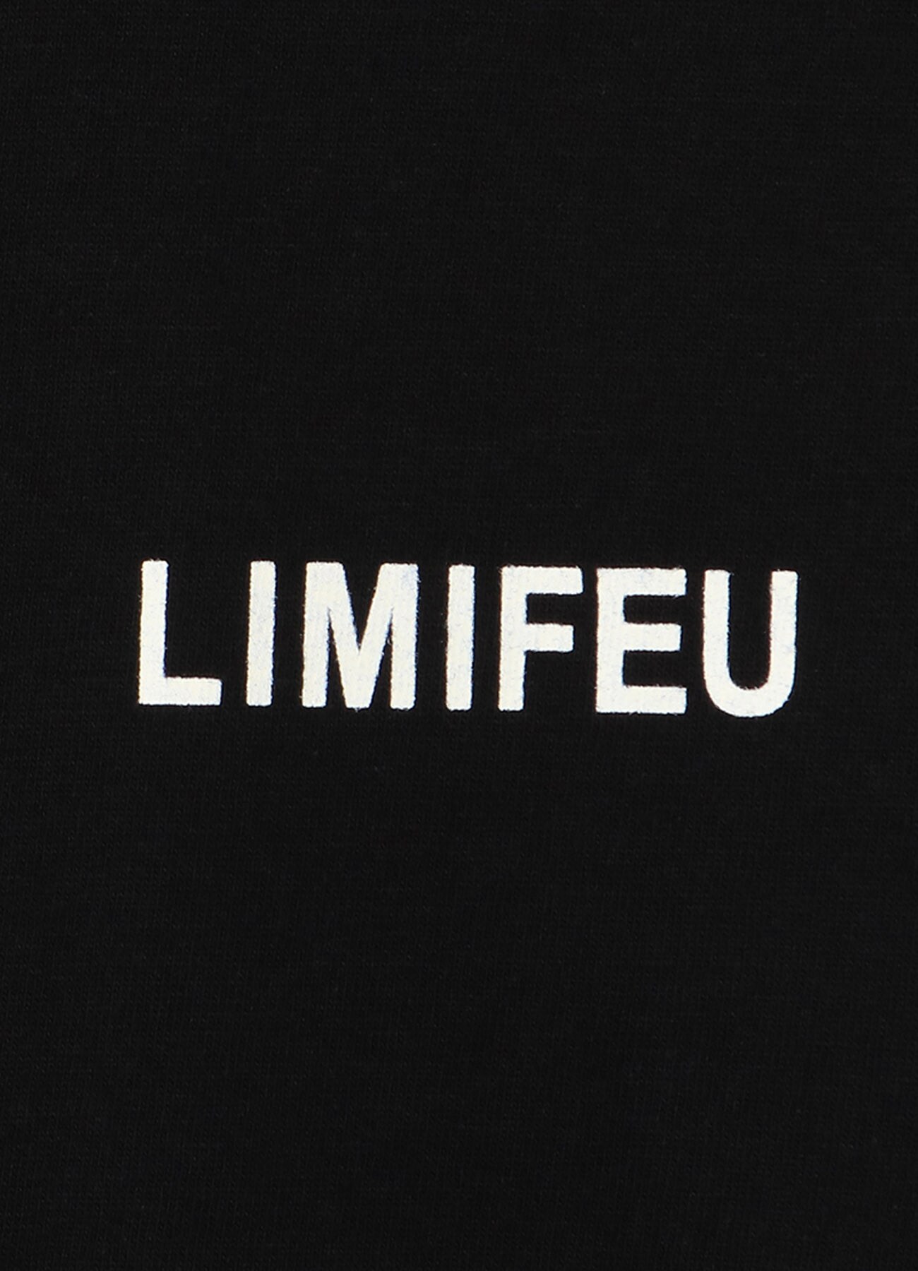 20/-Plain Stitch LIMI FEU Logo Print Long T-Shirt