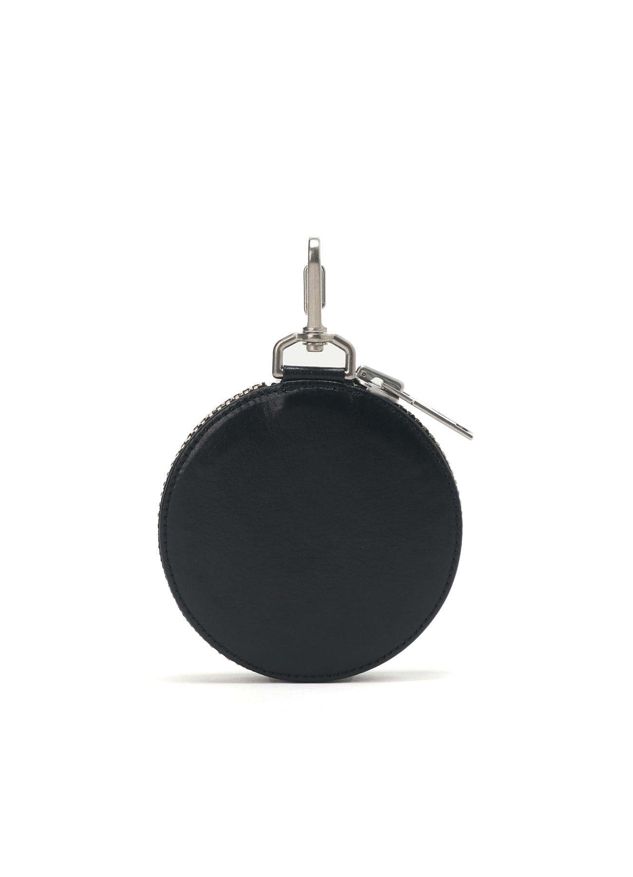 The Round Coin Pouch - Black