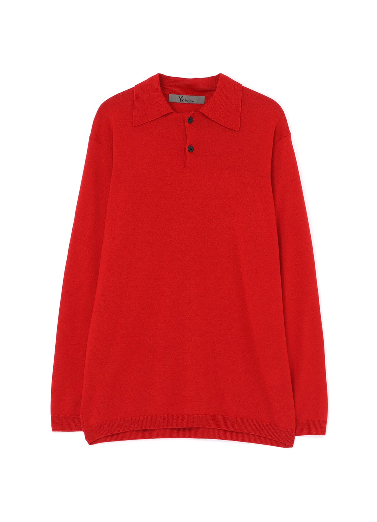 12G JERSEY Y's for men LOGO POLO KNIT