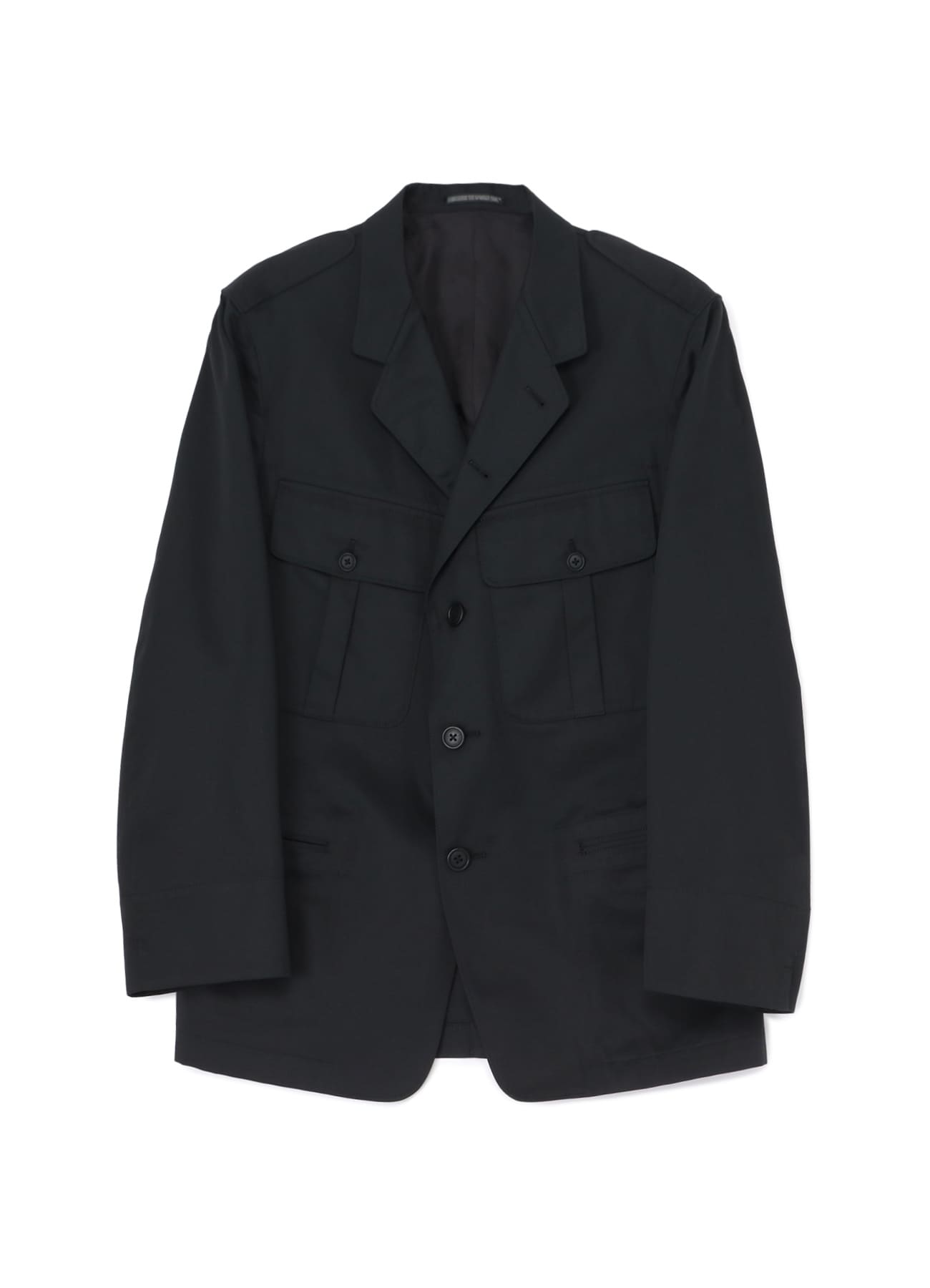 T/C TWILL ACTION PLEATS JACKET