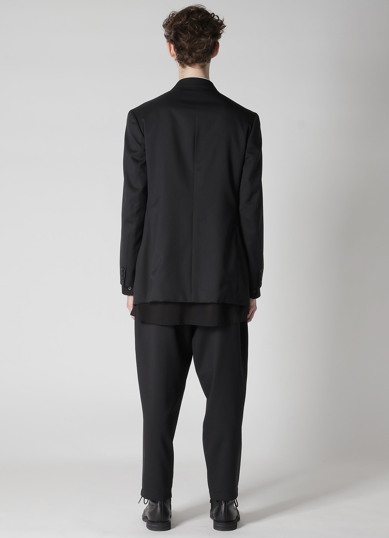 SUIT GABARDINE JACKET WITH 2-BUTTONS