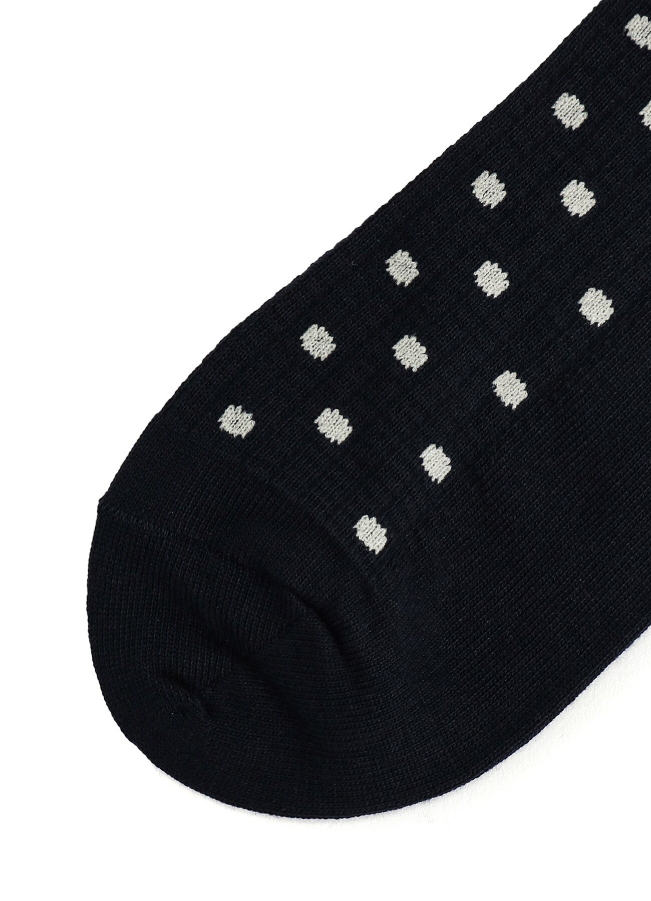 COTTON ACRYLIC NYLON LATTICE DOT SOCKS