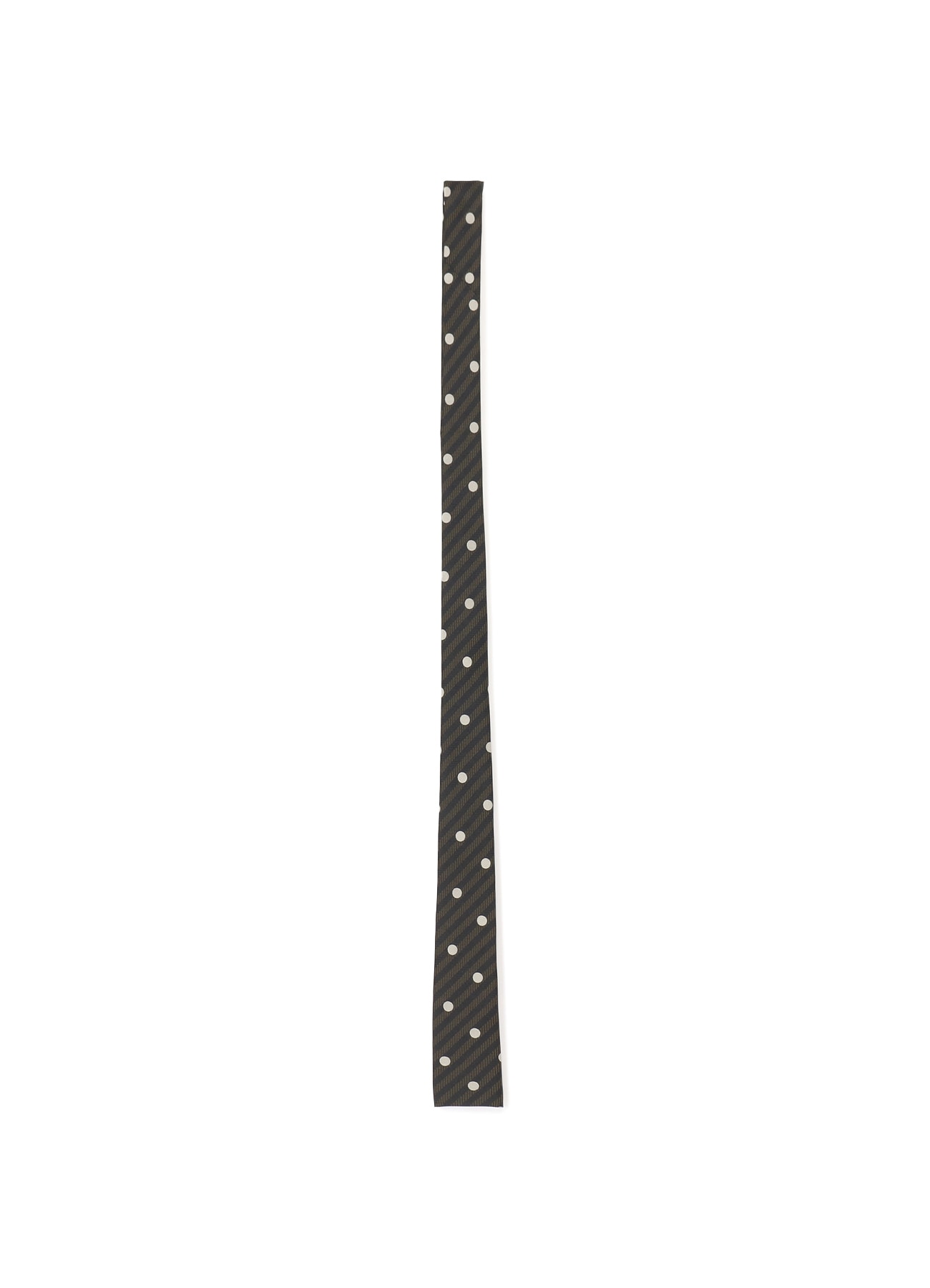 DOT STRIPE JACQUARD SQUARE TIE