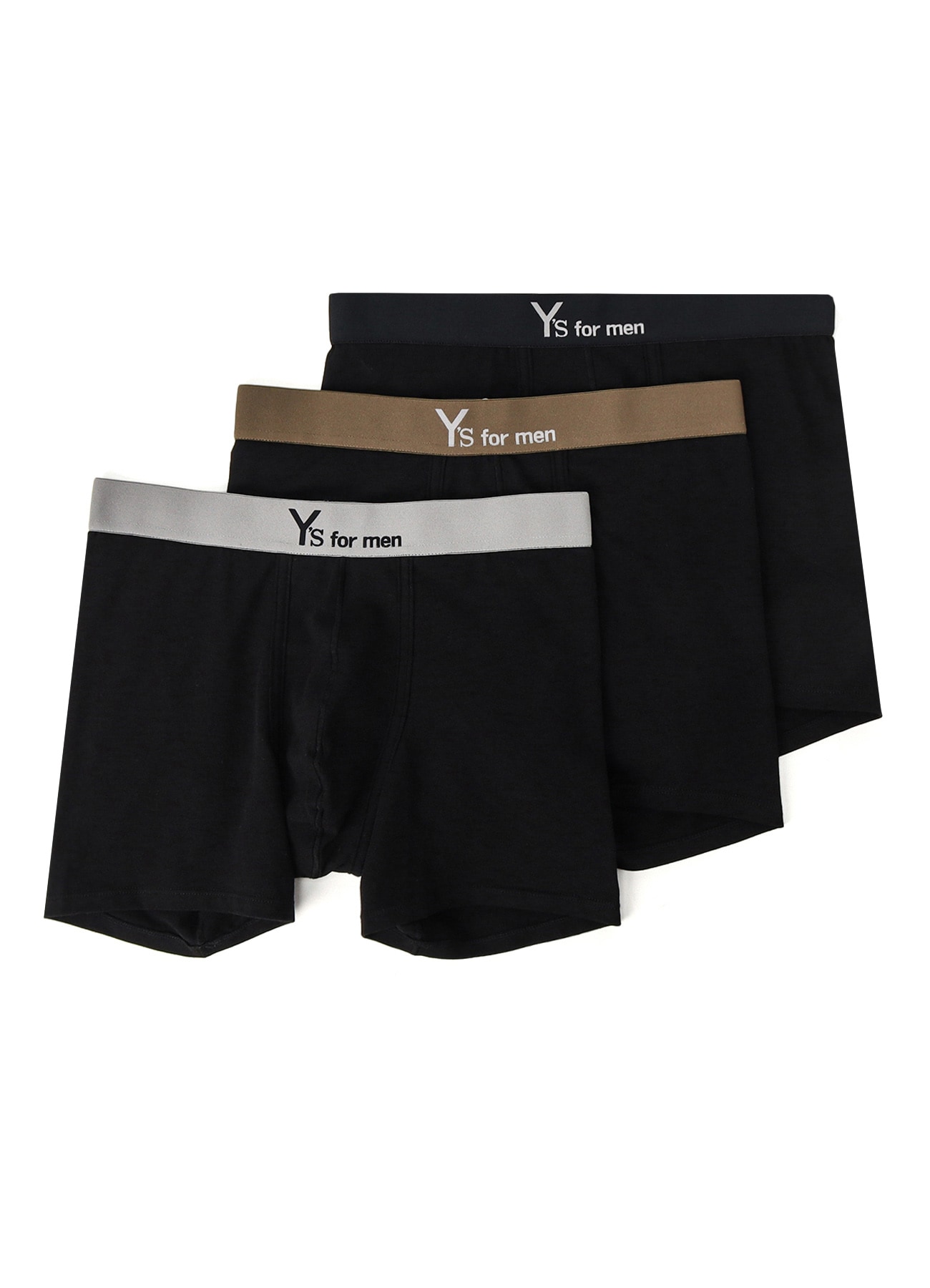 Y's for men 3PACK BOXER BRIEFS