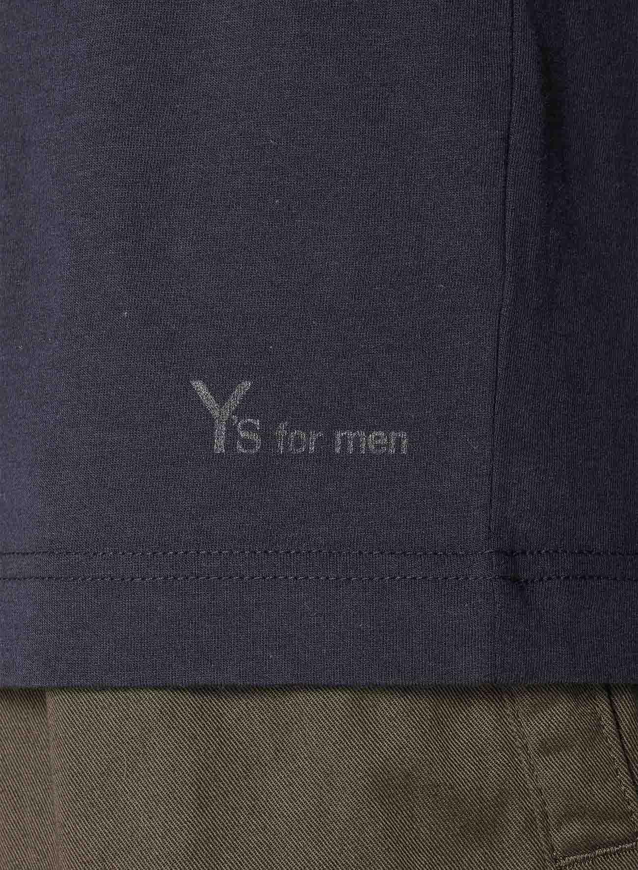 Y's for men LOGO PRINT LONG SLEEVE T-SHIRTS