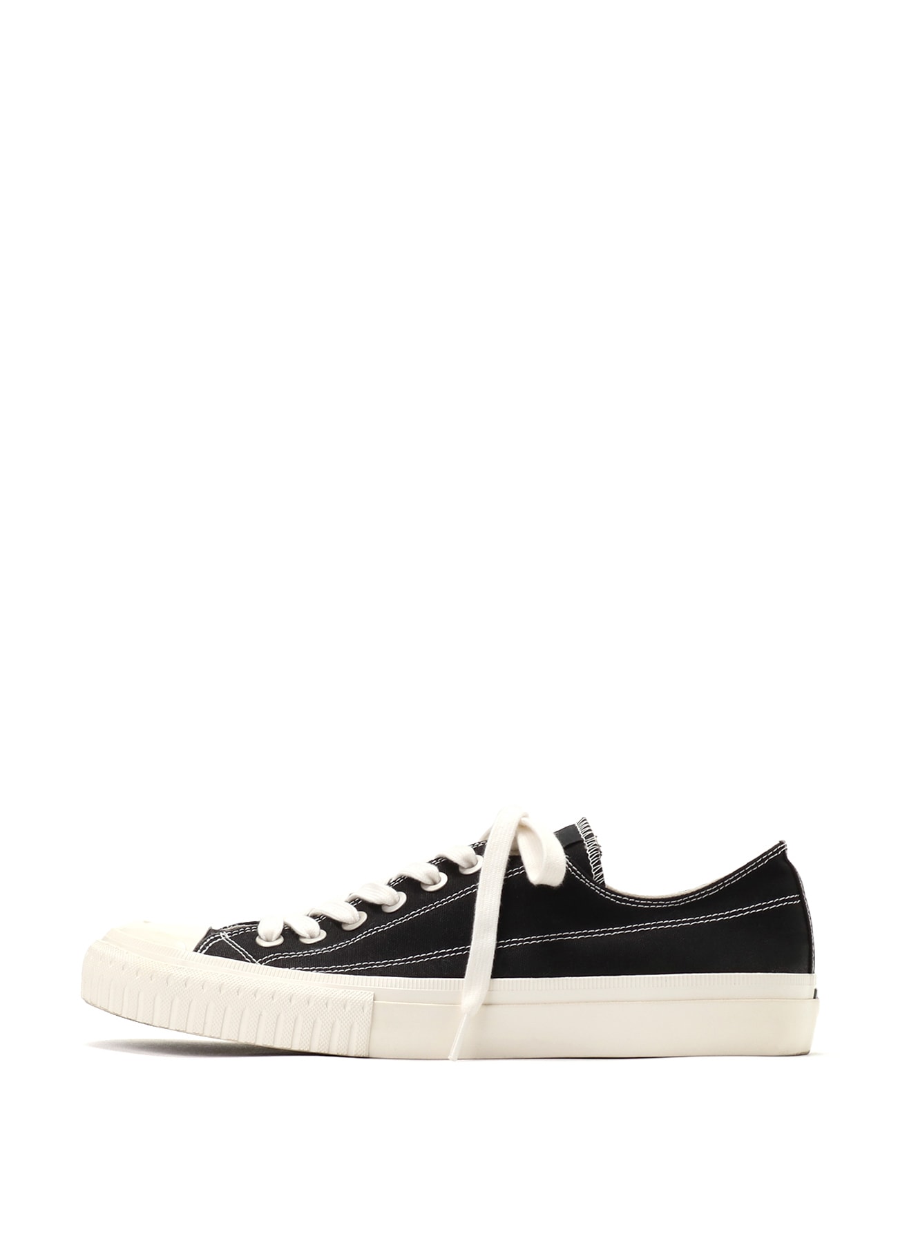 COTTON CANVAS LOW-TOP SNEAKERS