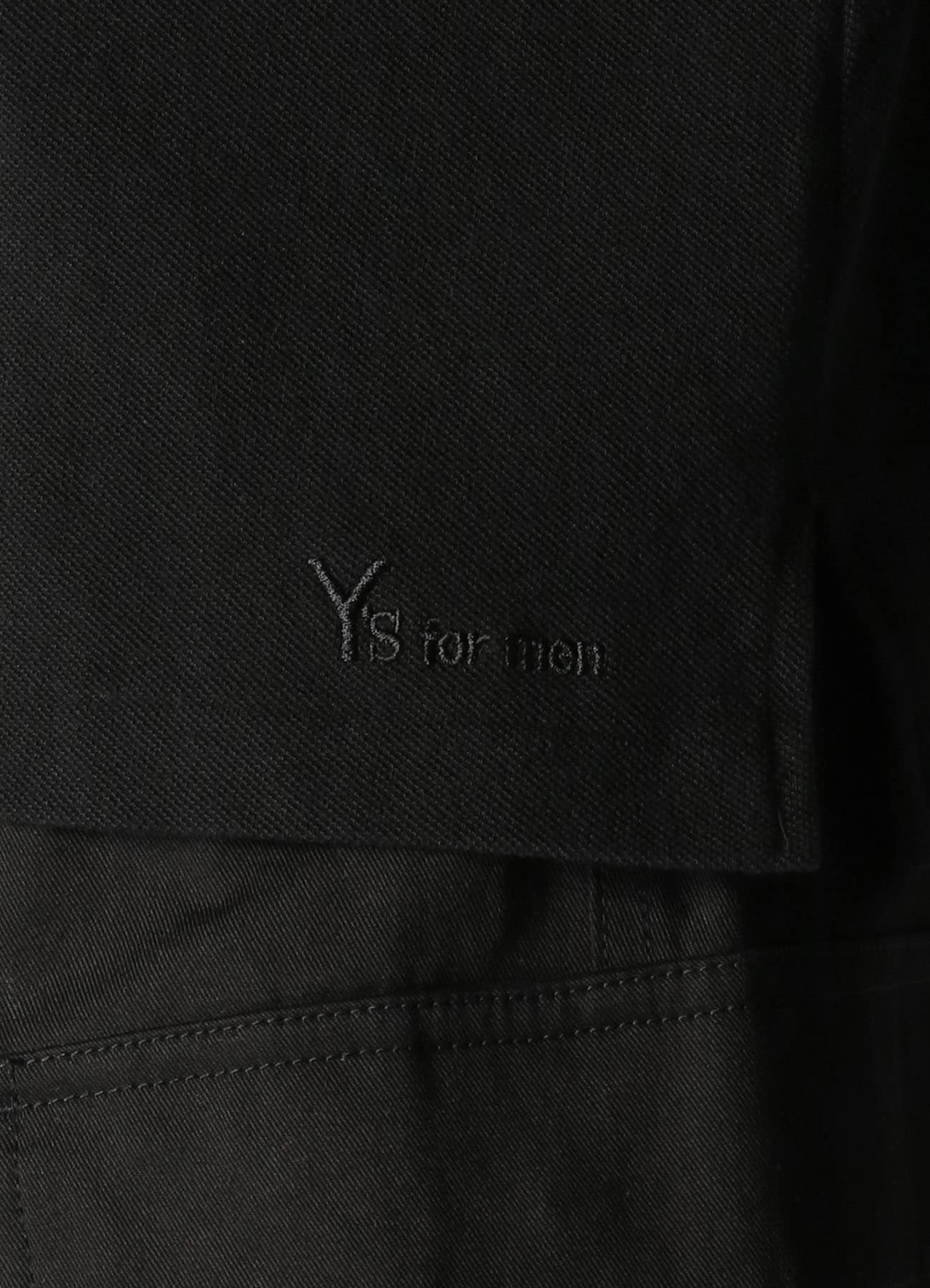 SEED STITCH POLO WITH LOGO EMBROIDERY