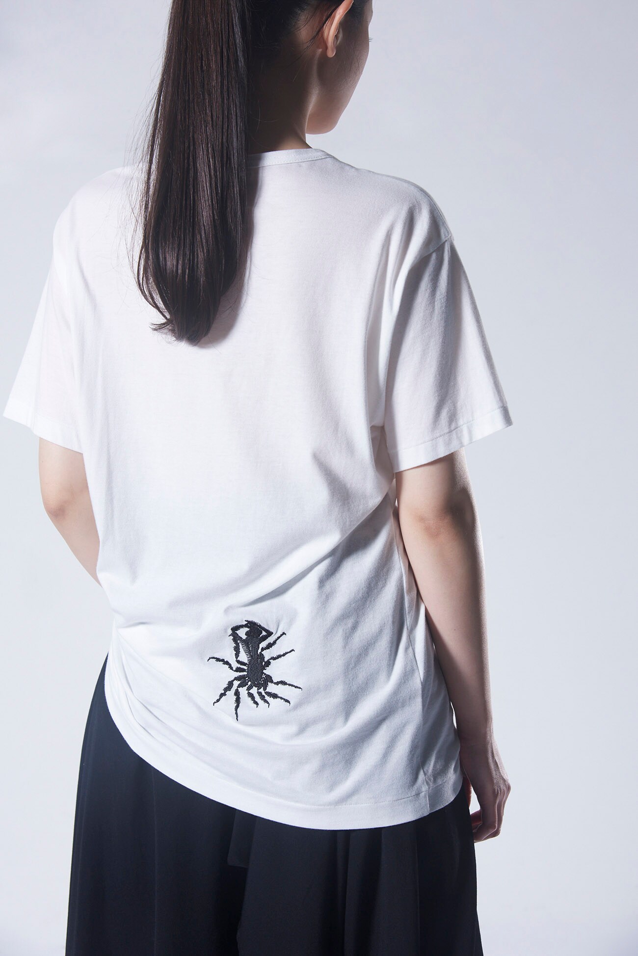B/Cotton Embroidery S/S Tee