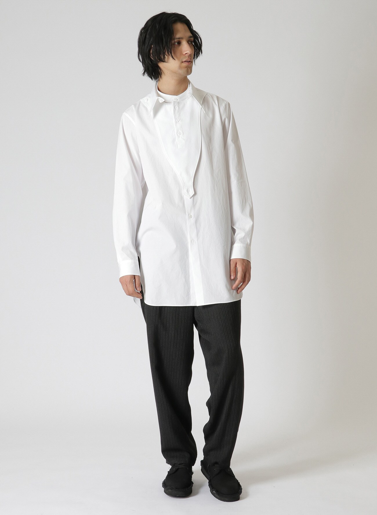 WA.T BROAD Y-PATCH SPARE COLLAR LONG(S White): power of the WHITE 