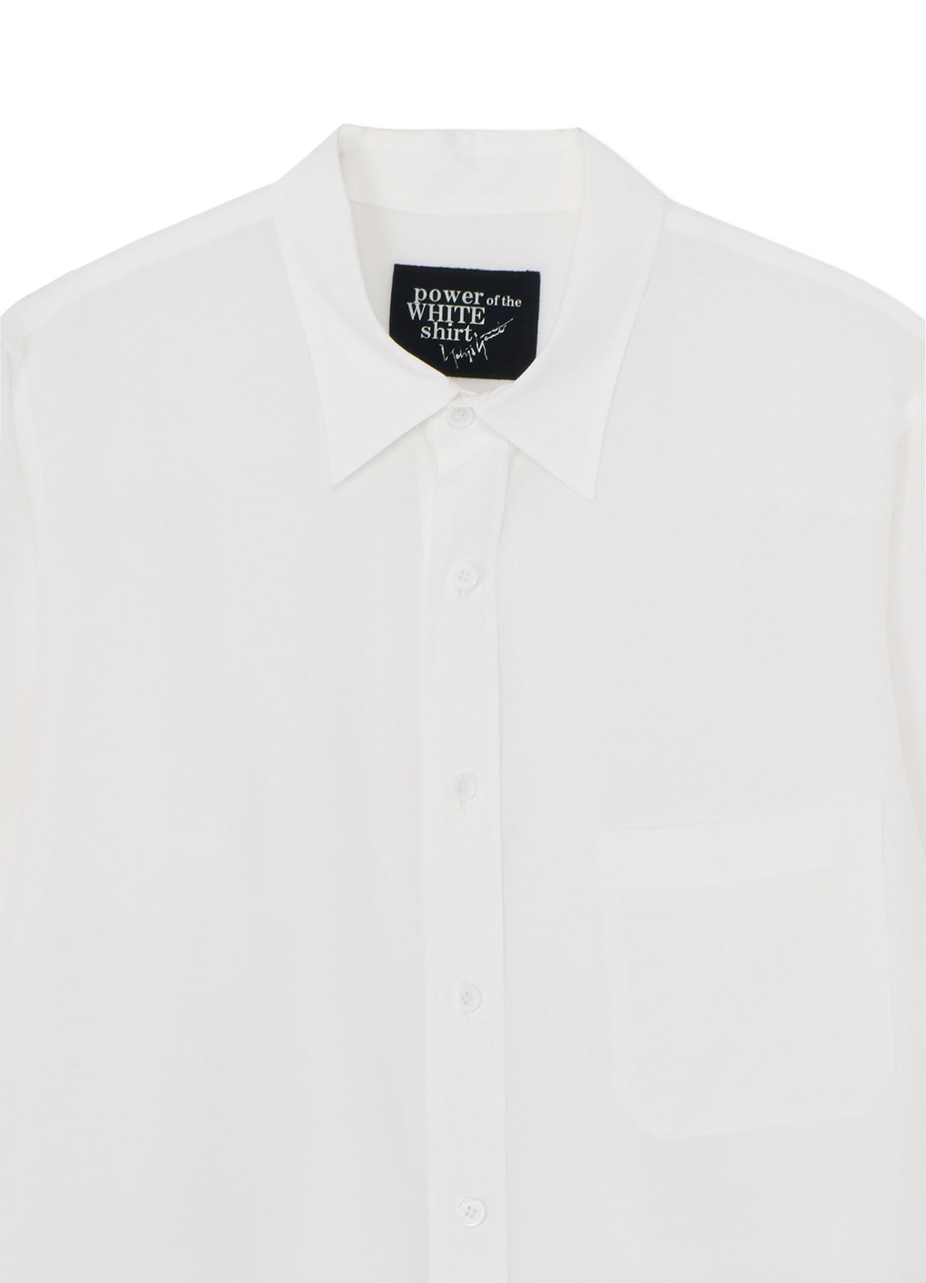 CELLULOSE LAWN FRONT PLACKET SHIRT