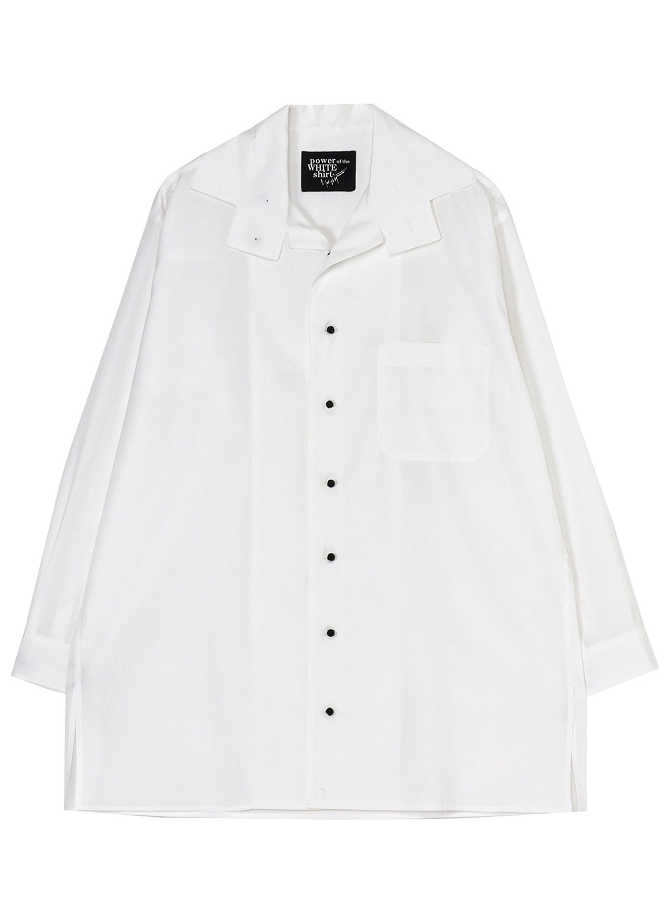 P・100/2 BROAD KNOT BUTTONS SHIRT